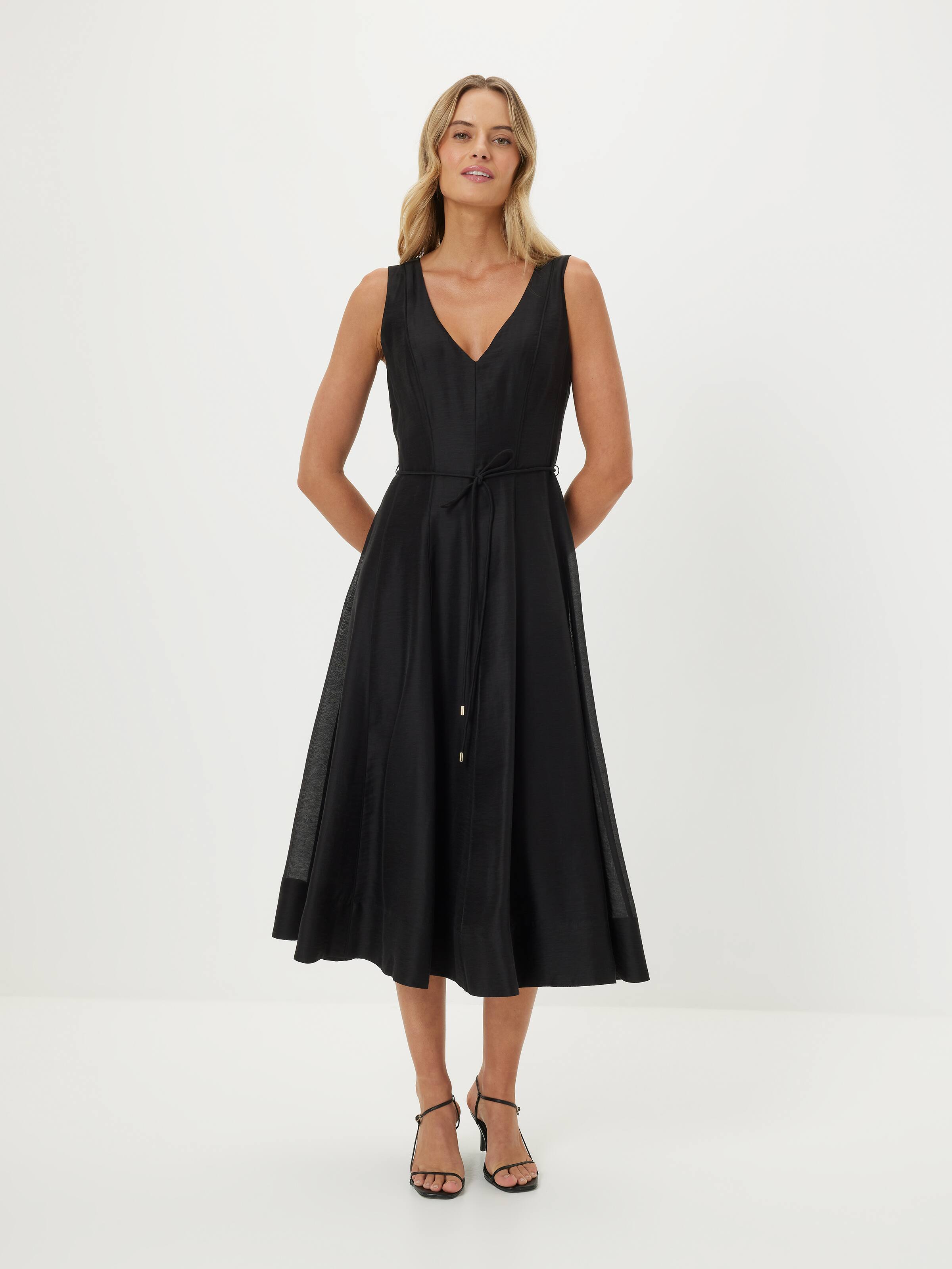 Mira Sleeveless Midi Dress