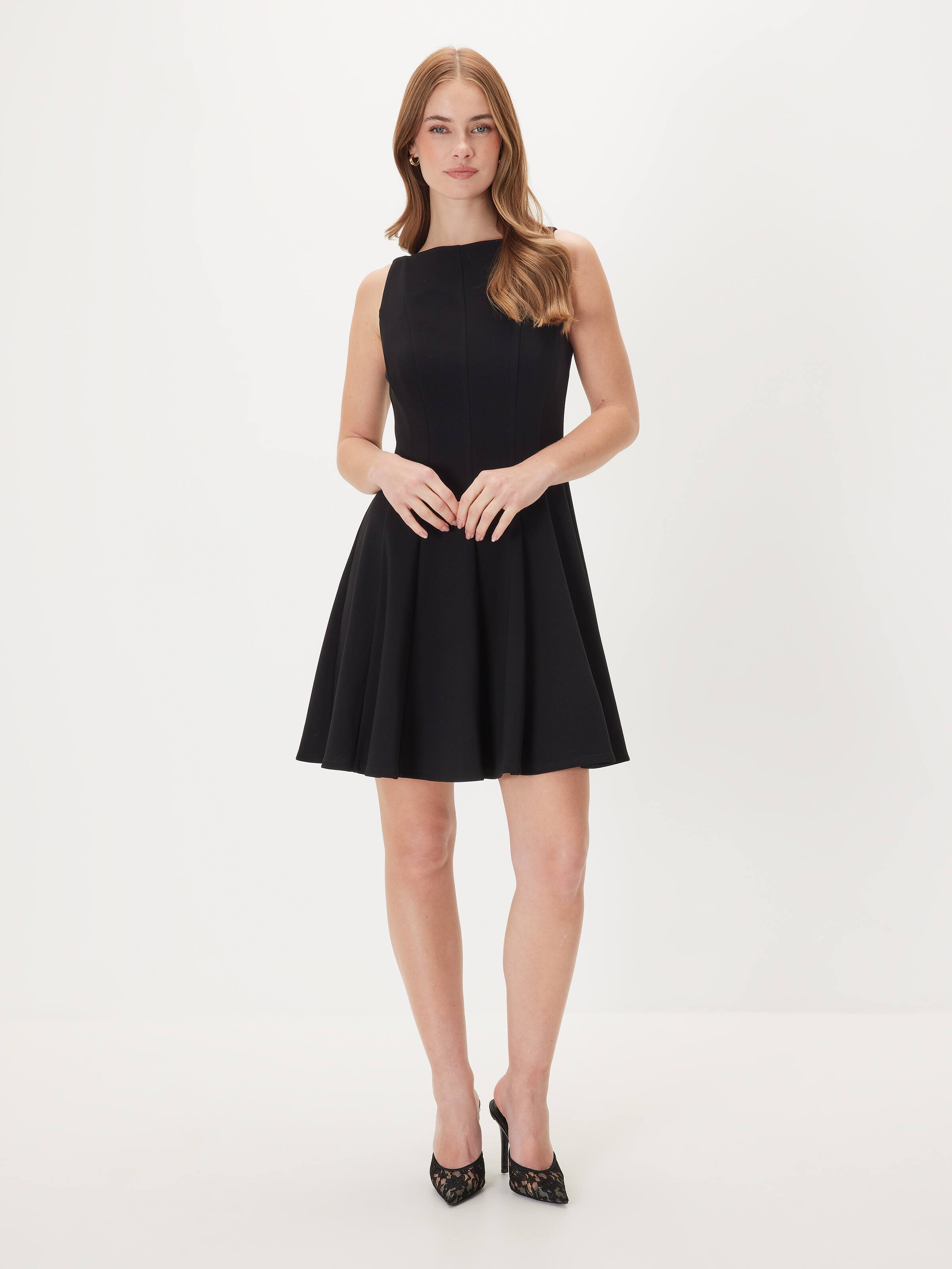 Rosie Fit & Flare Short Dress