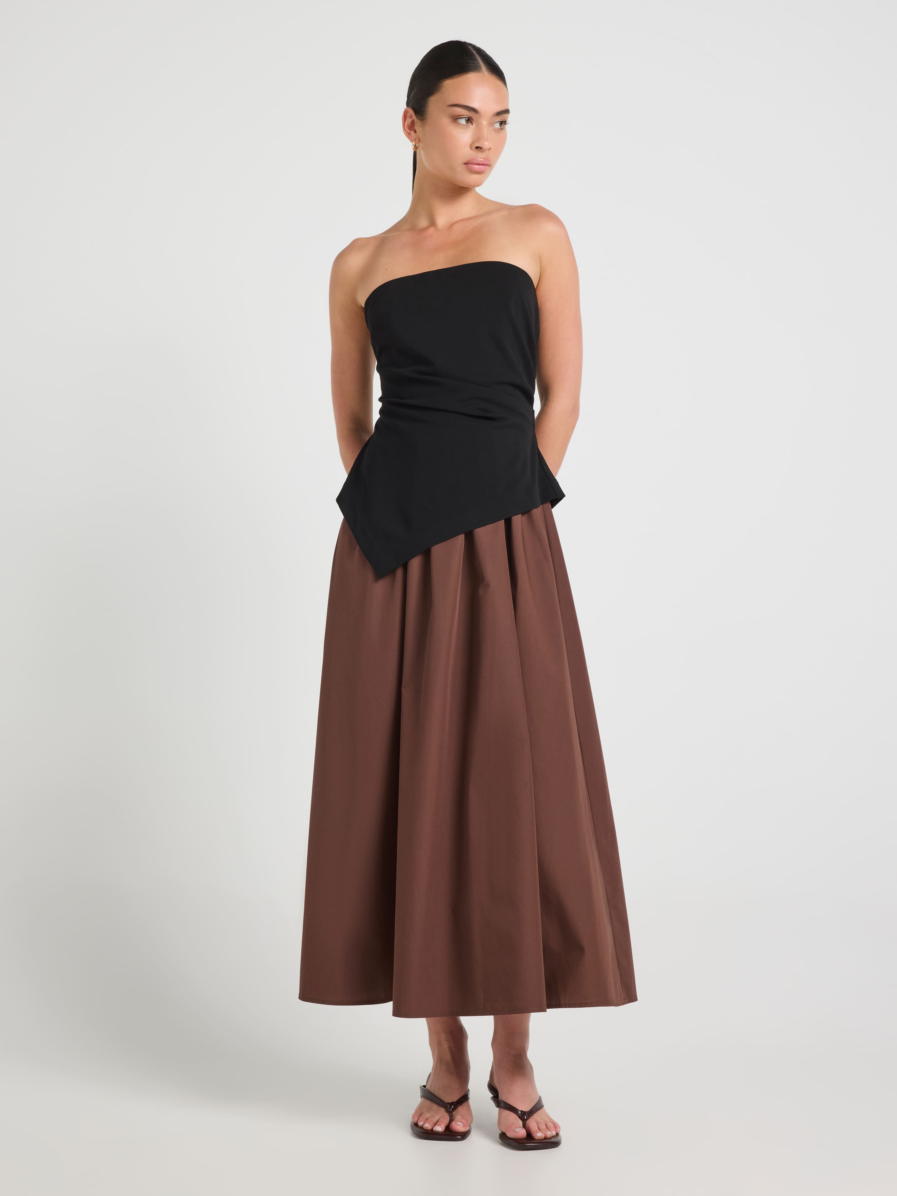 Caitlin Strapless Dress