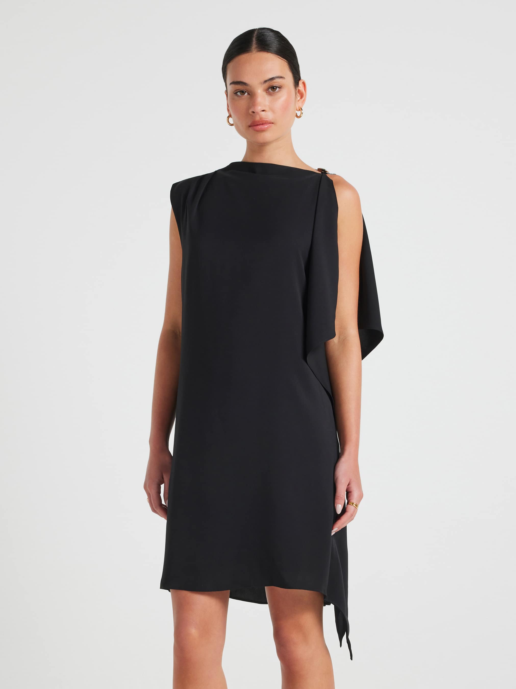 Sarah Drape Short Dress