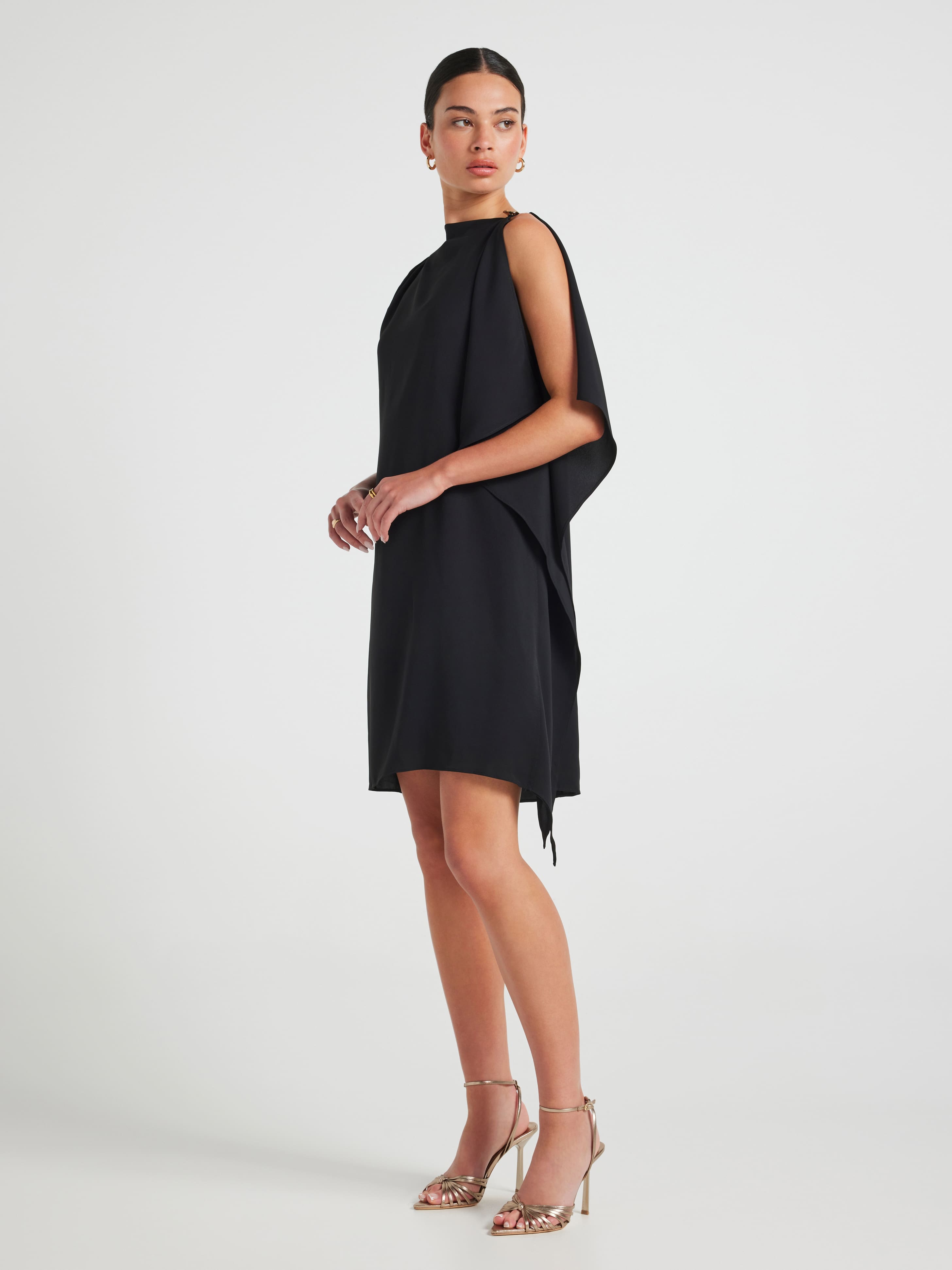 Sarah Drape Short Dress