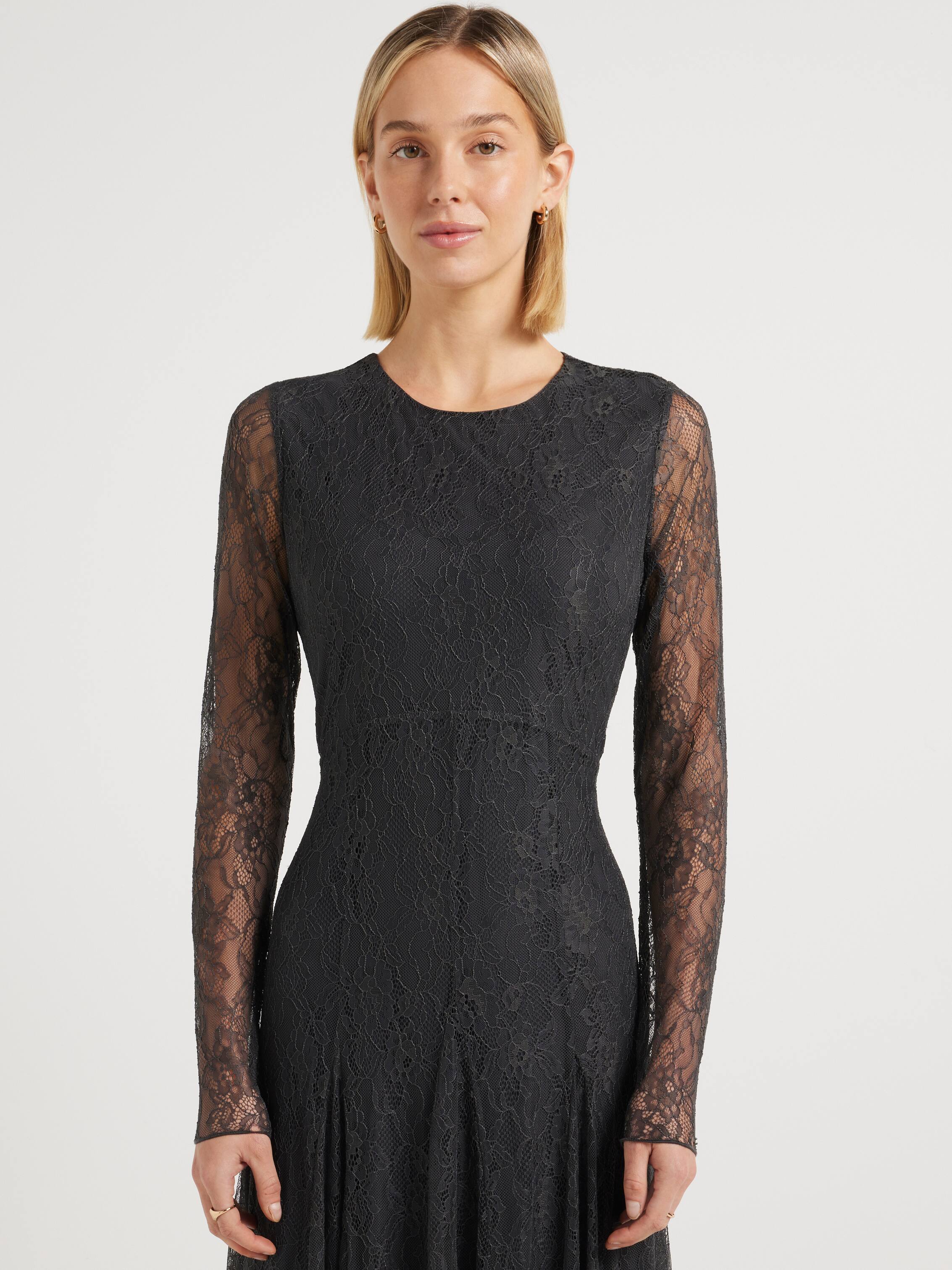 Maeve Lace Long Sleeve Dress