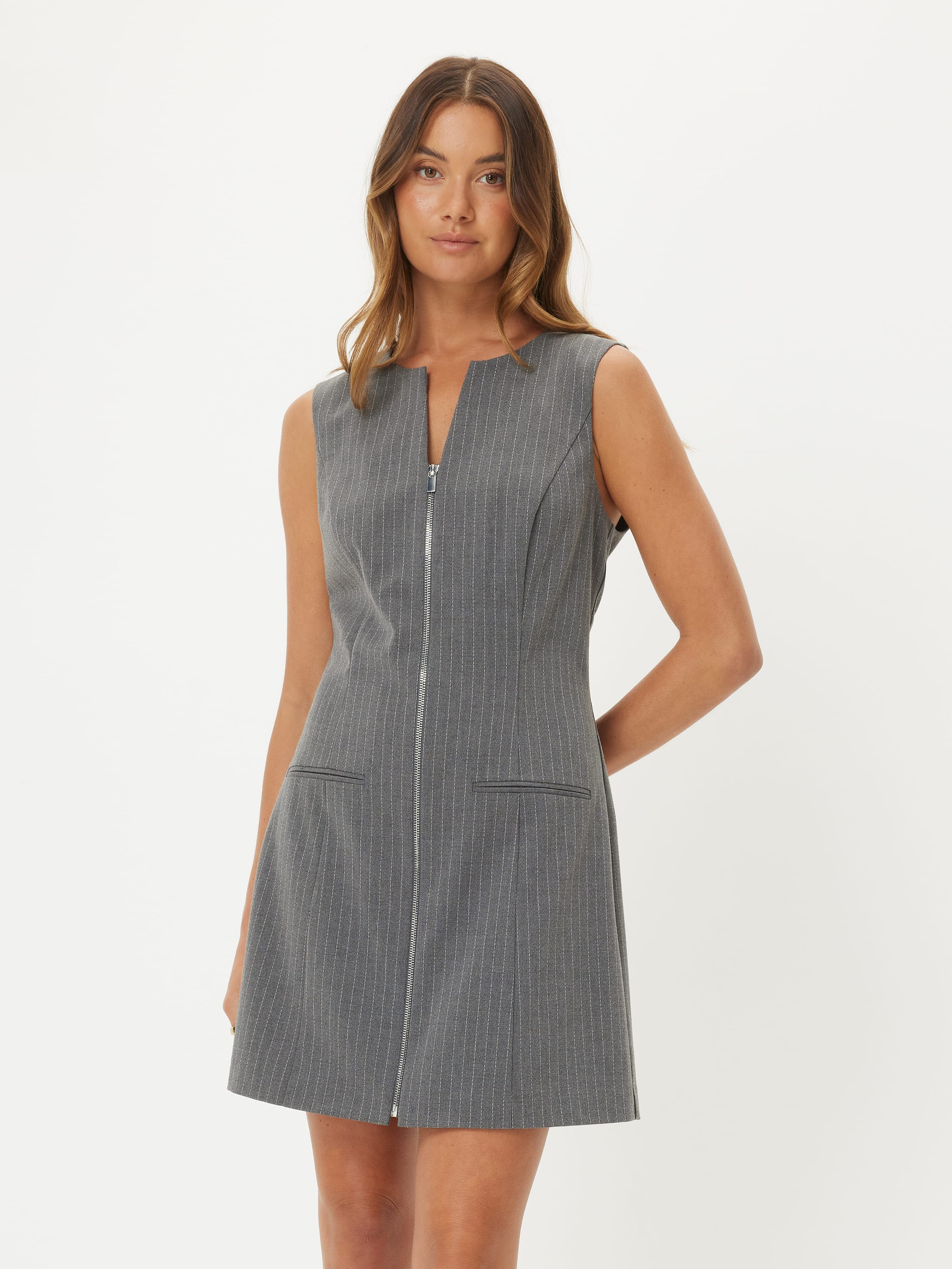 Soho Zip Front Dress