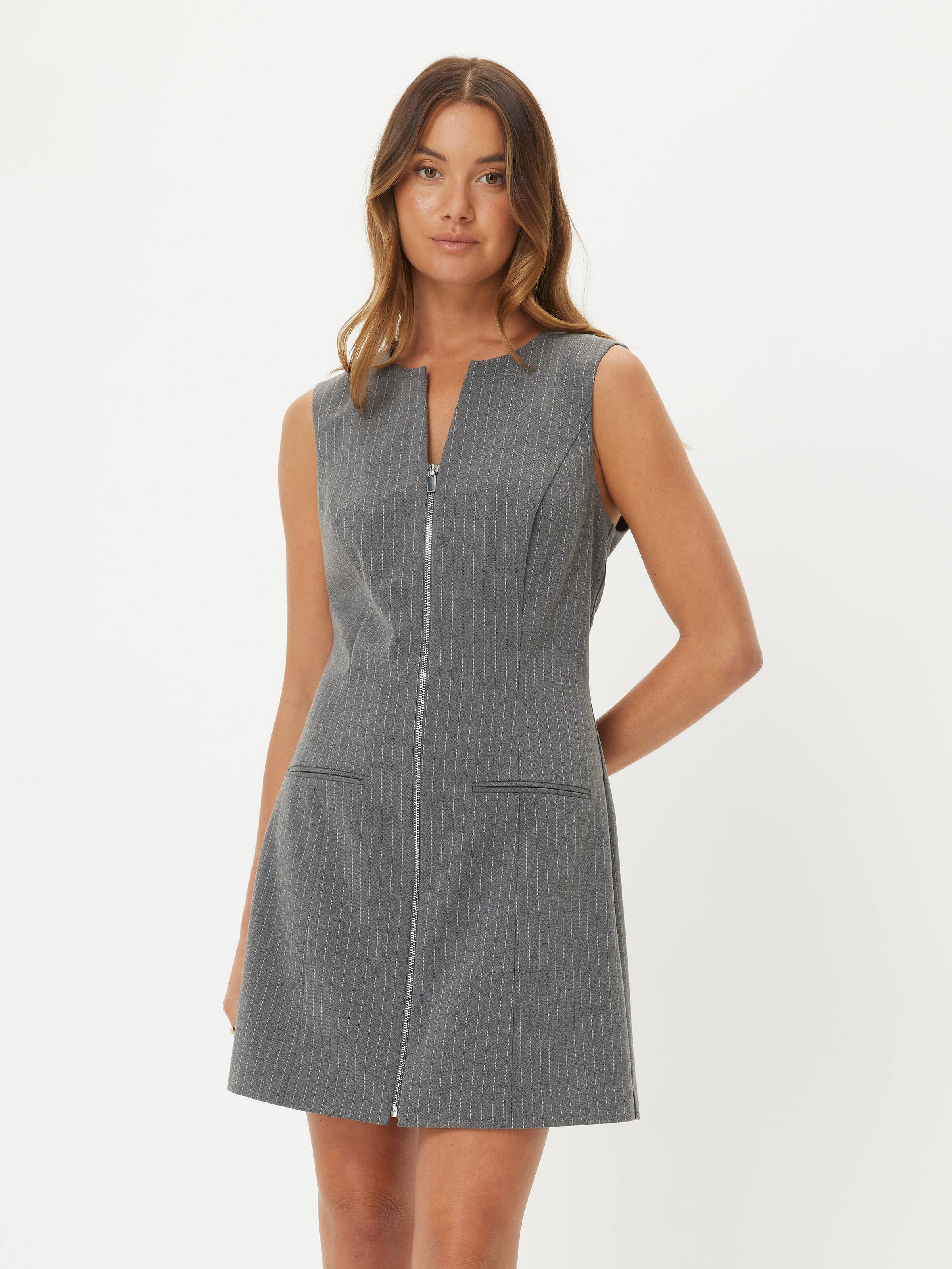 Soho Zip Front Dress