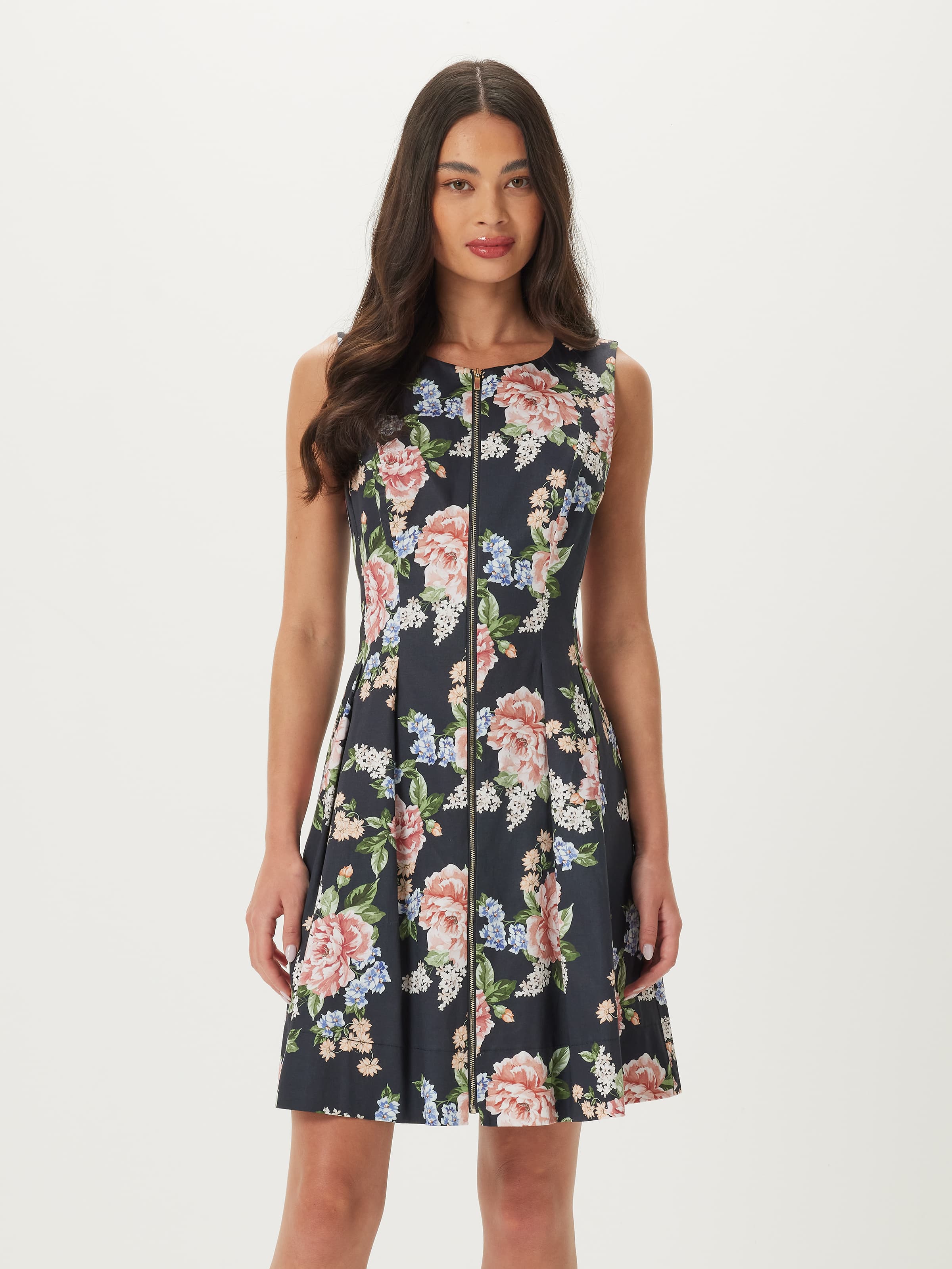 Sabrina Zip Through Dress