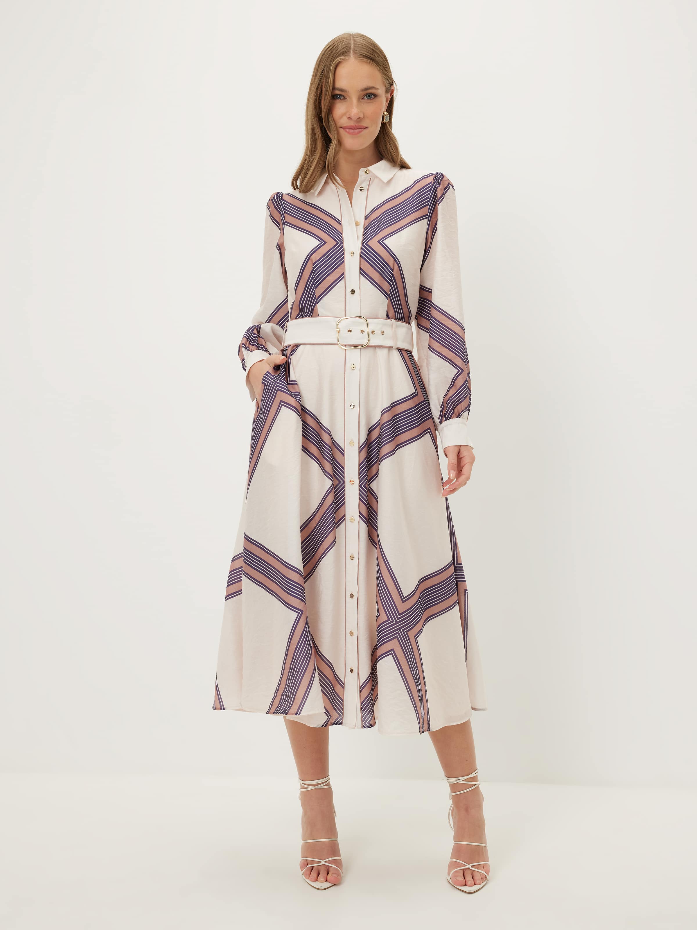 Pippa Midi Shirt Dress