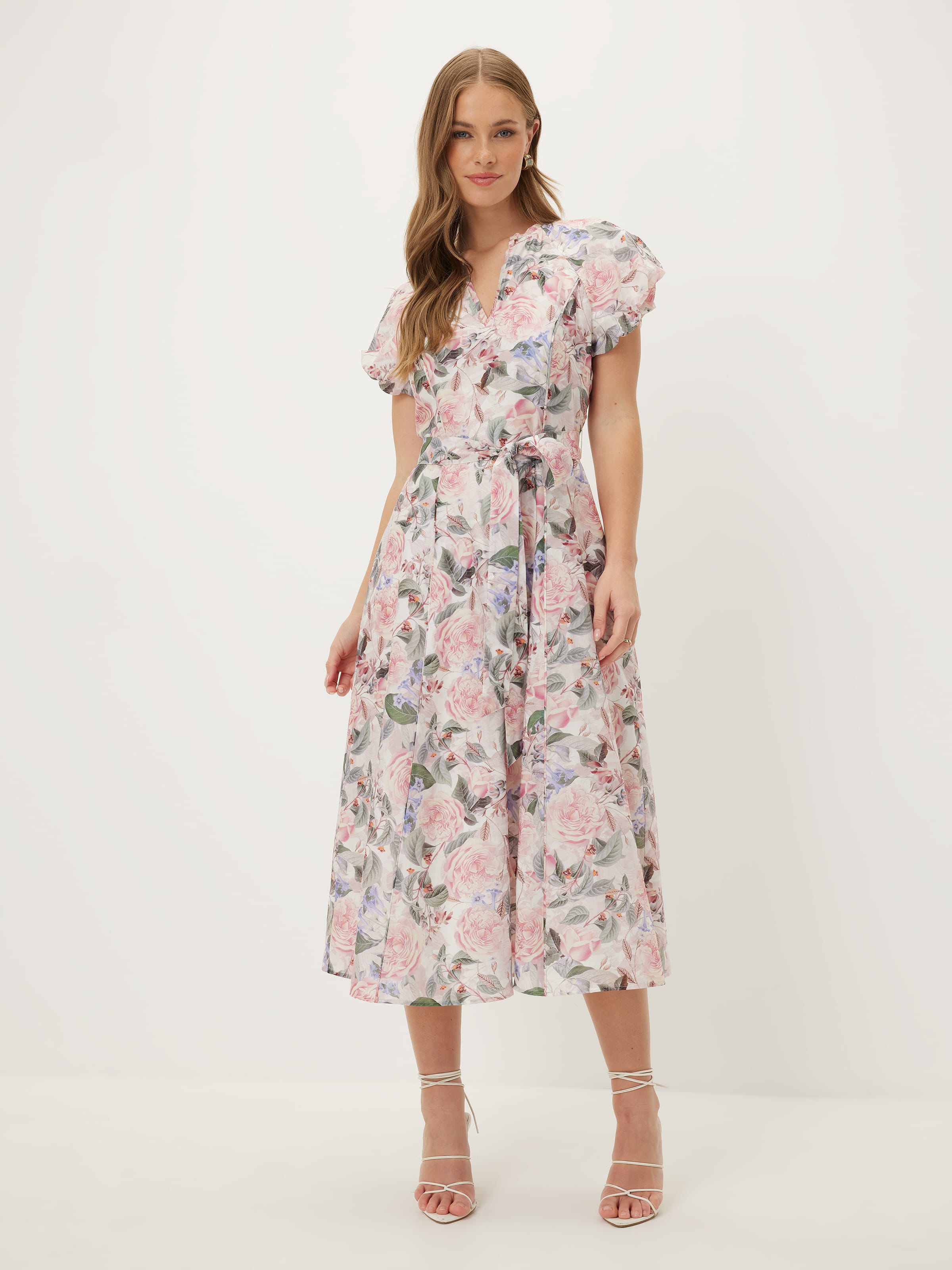 Tully Short Sleeve Midi Dress