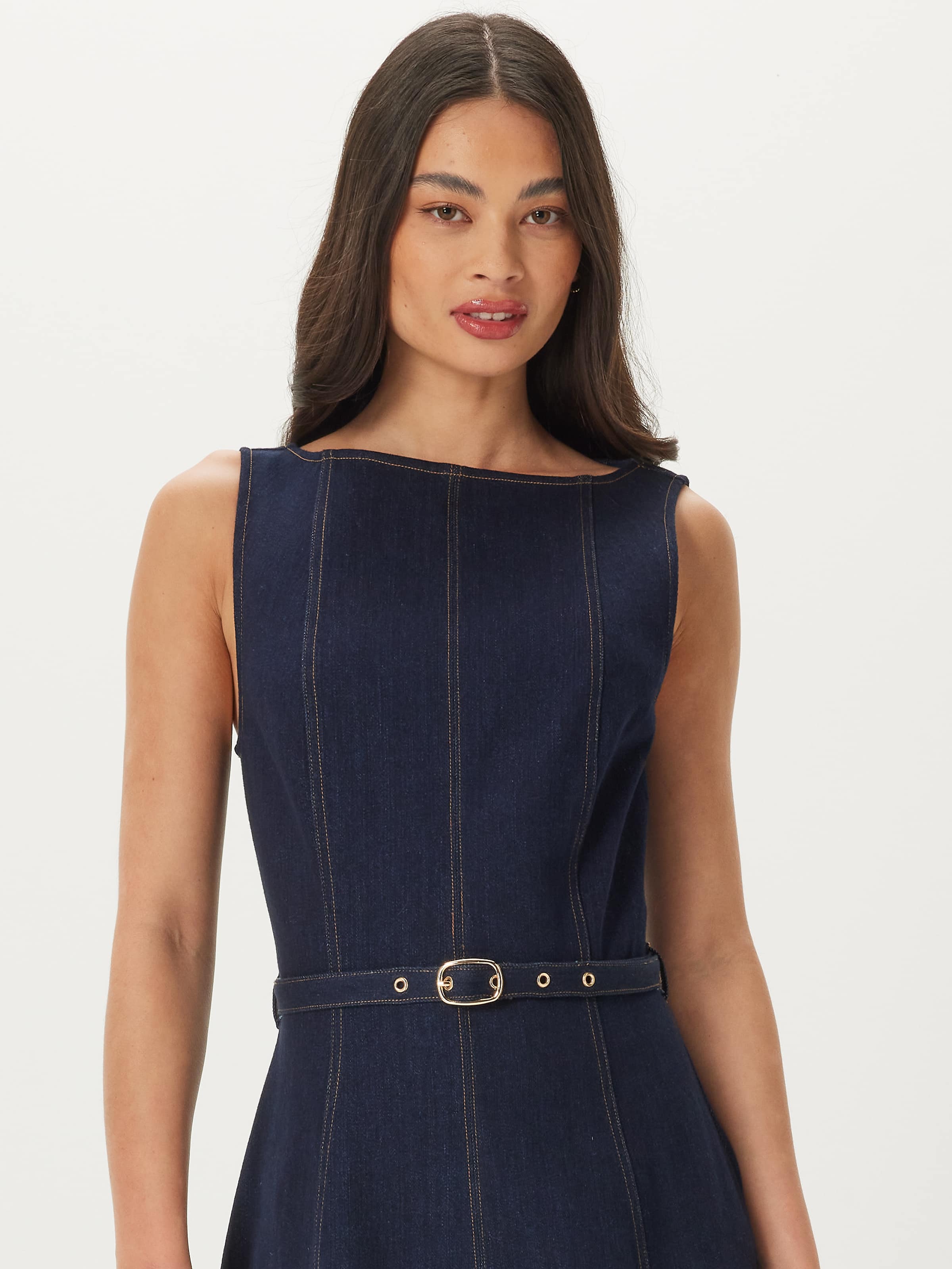Valetta Denim Midi Dress
