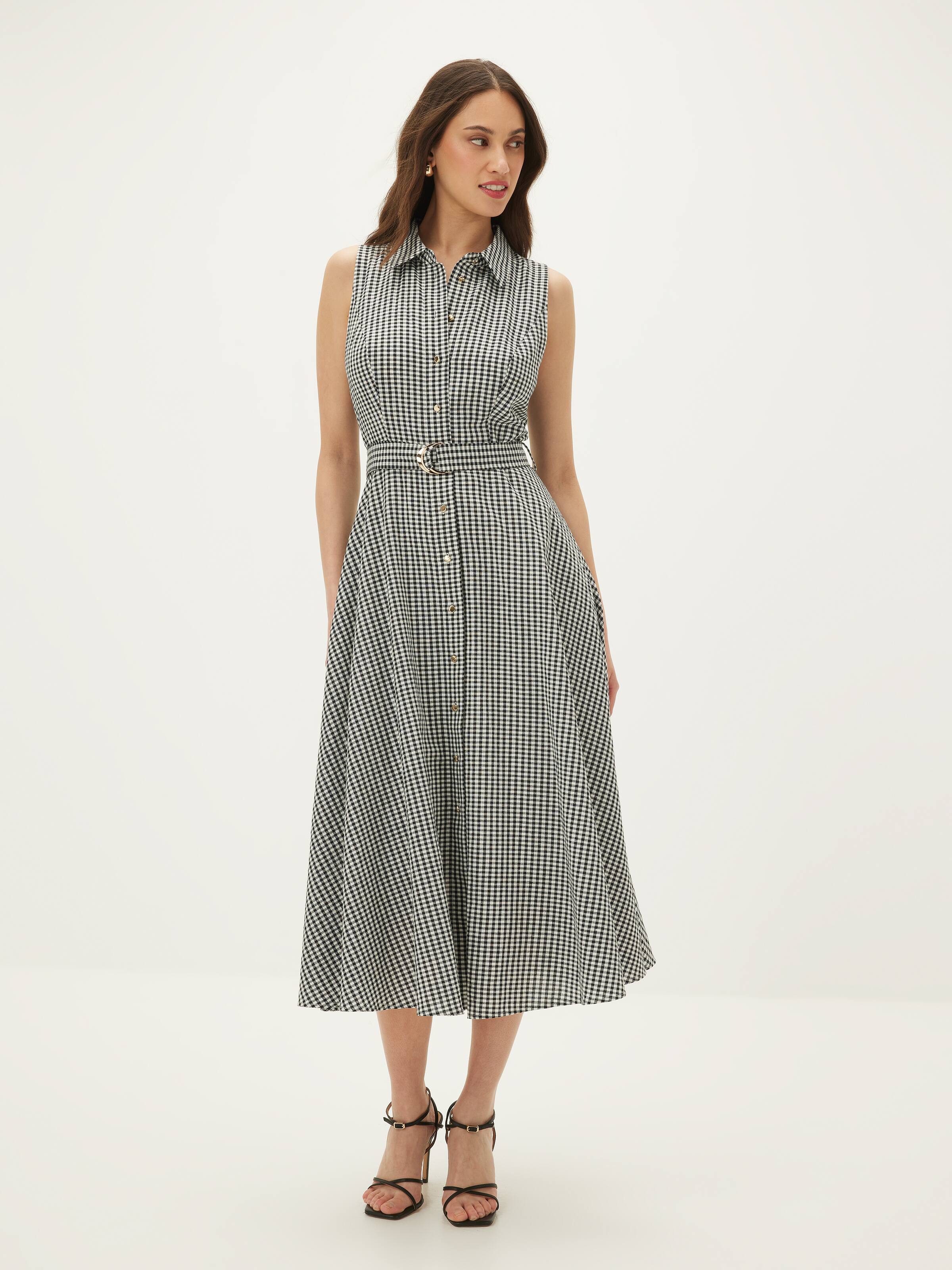 Tatum Belted Shirt Dress