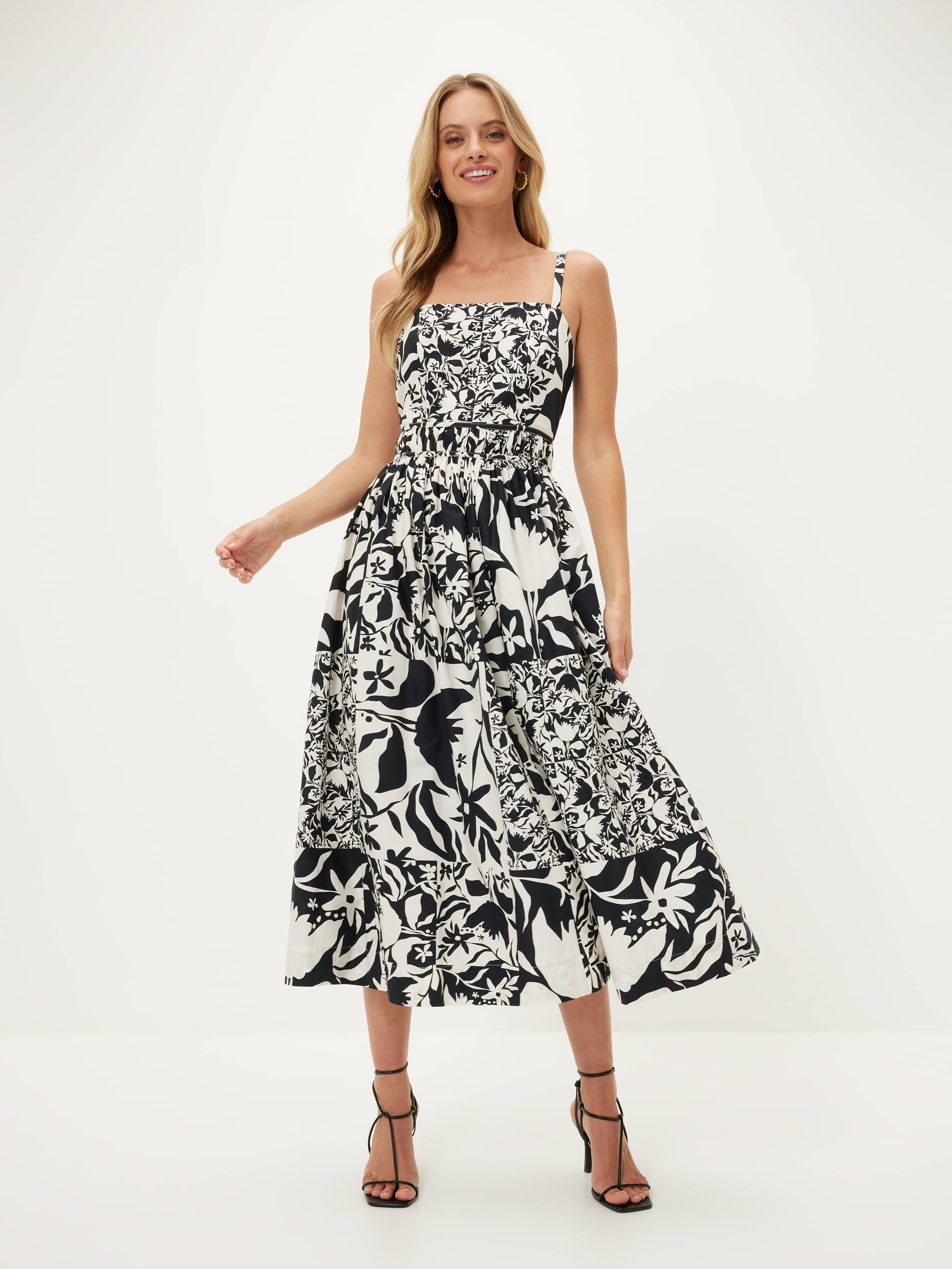 Brielle Strappy Midi Dress