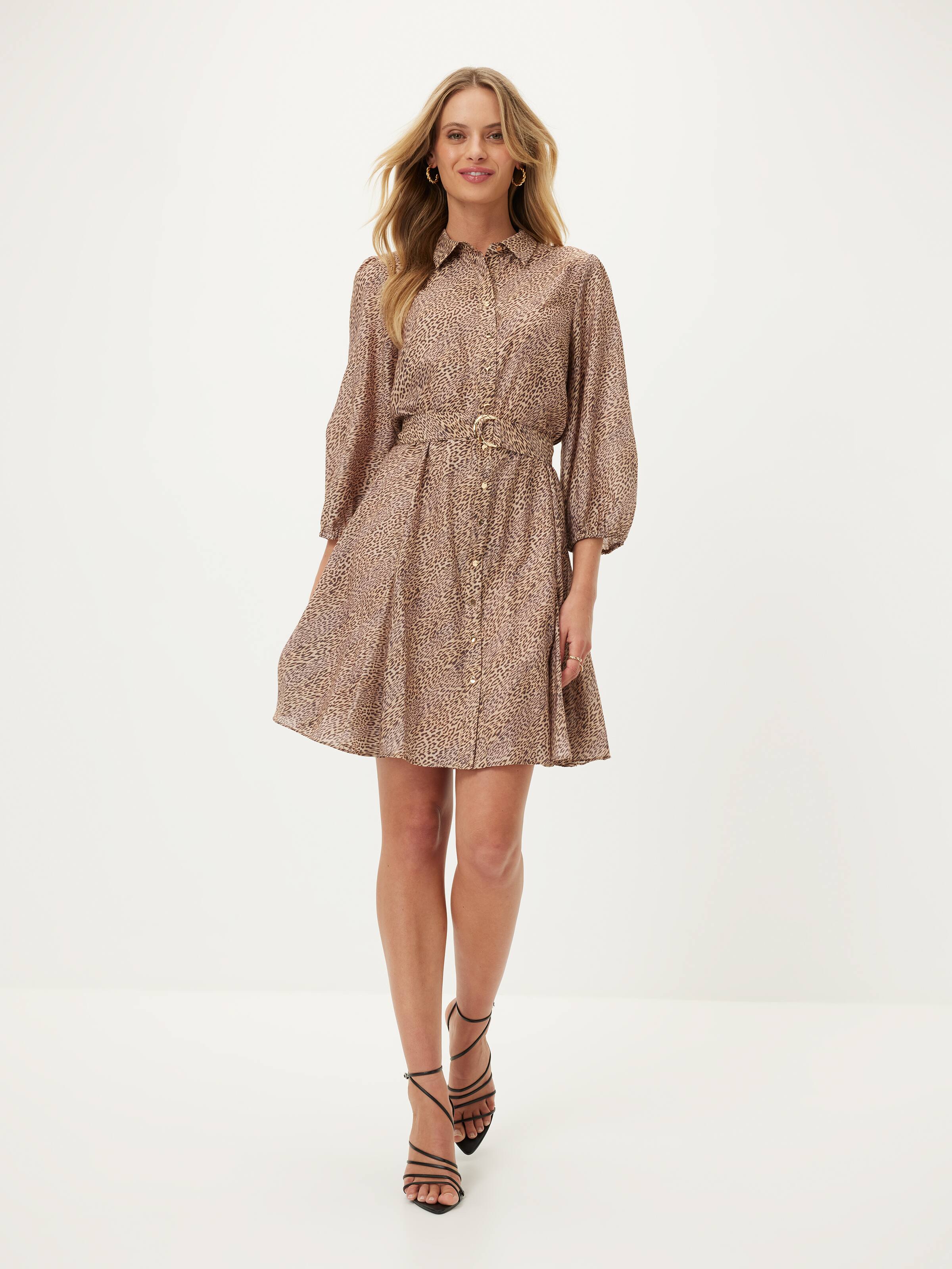 Penny 3/4 Sleeve Short Dress