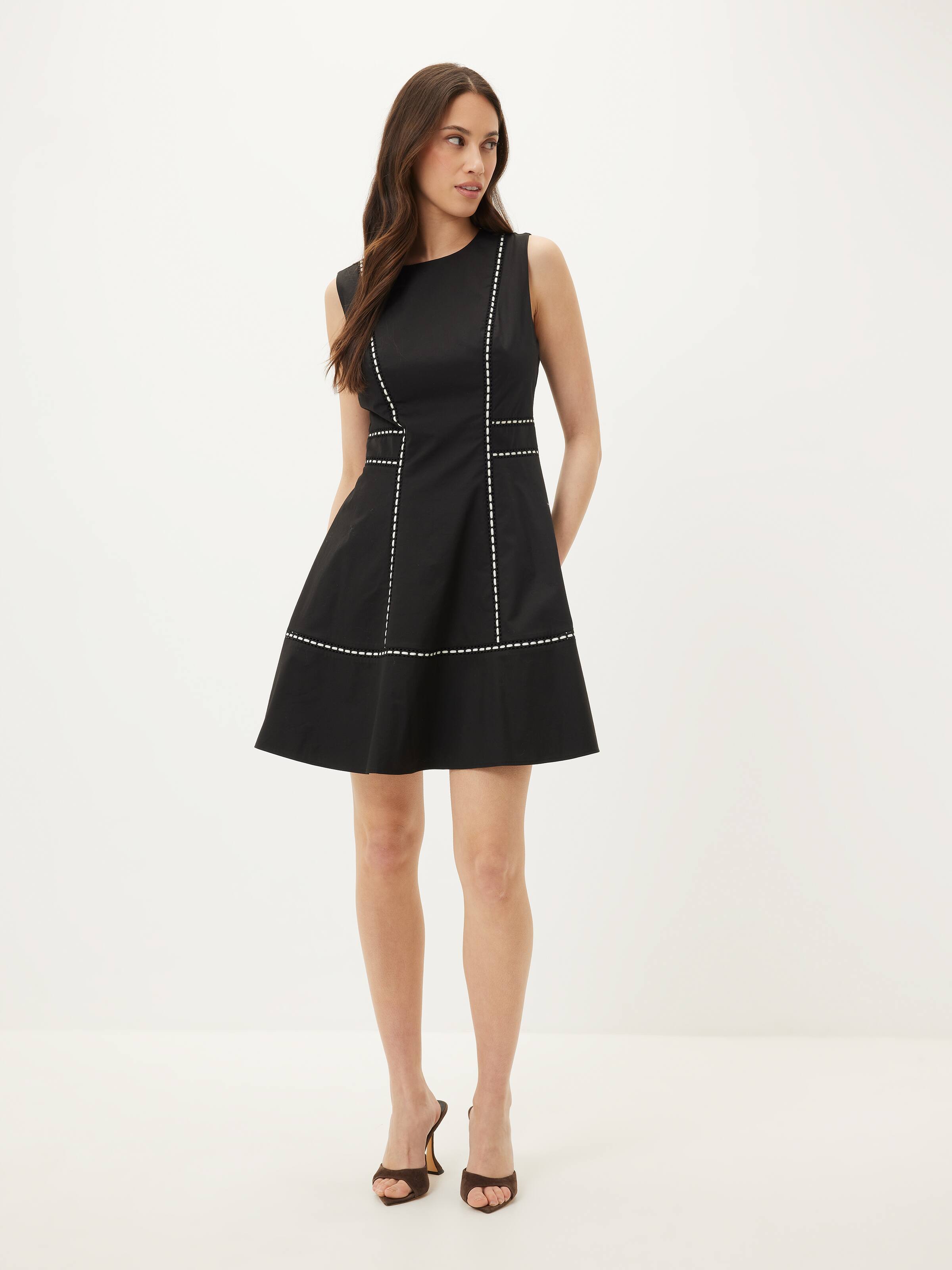 Tallulah Trim Short Dress