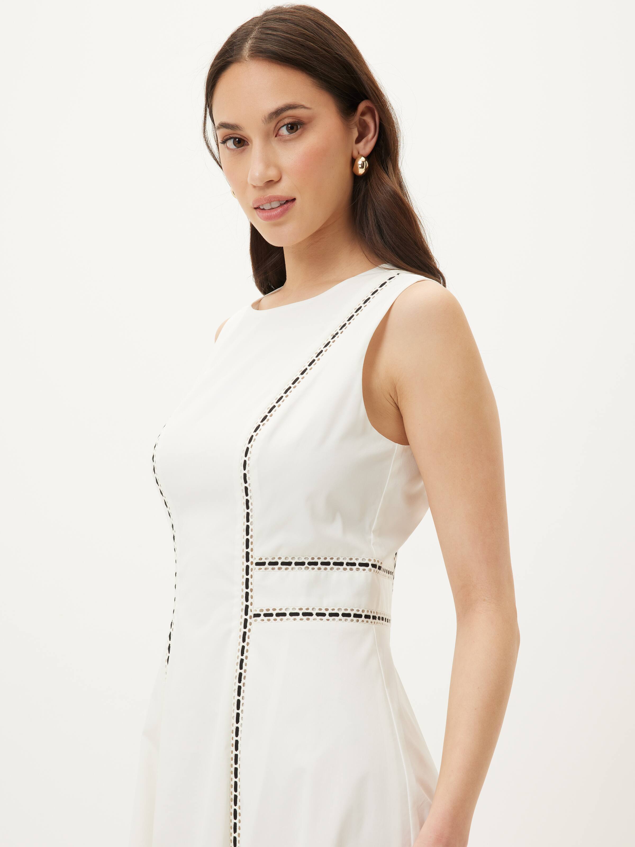 Tallulah Trim Midi Dress
