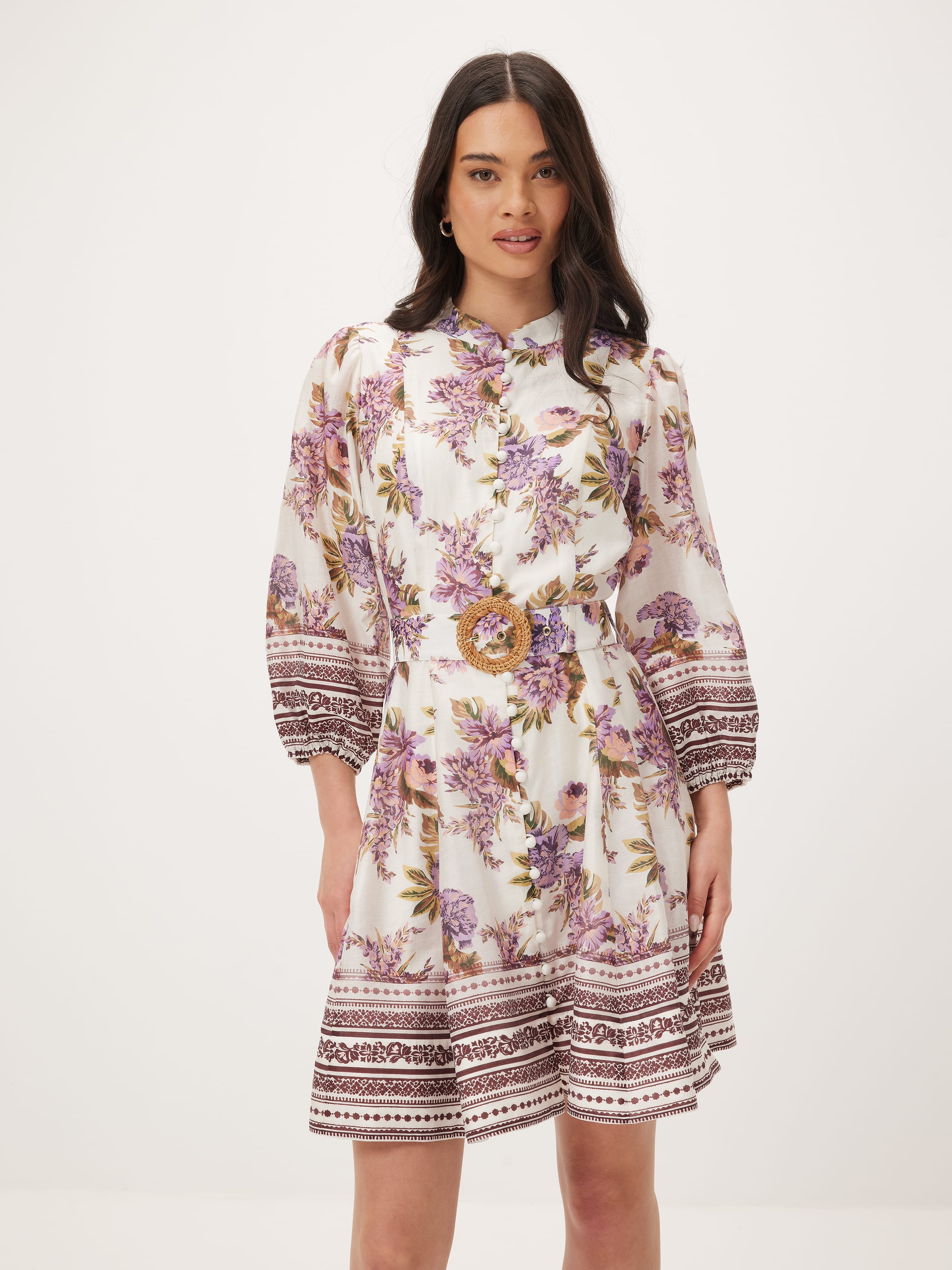 Melanie Placement Short Dress