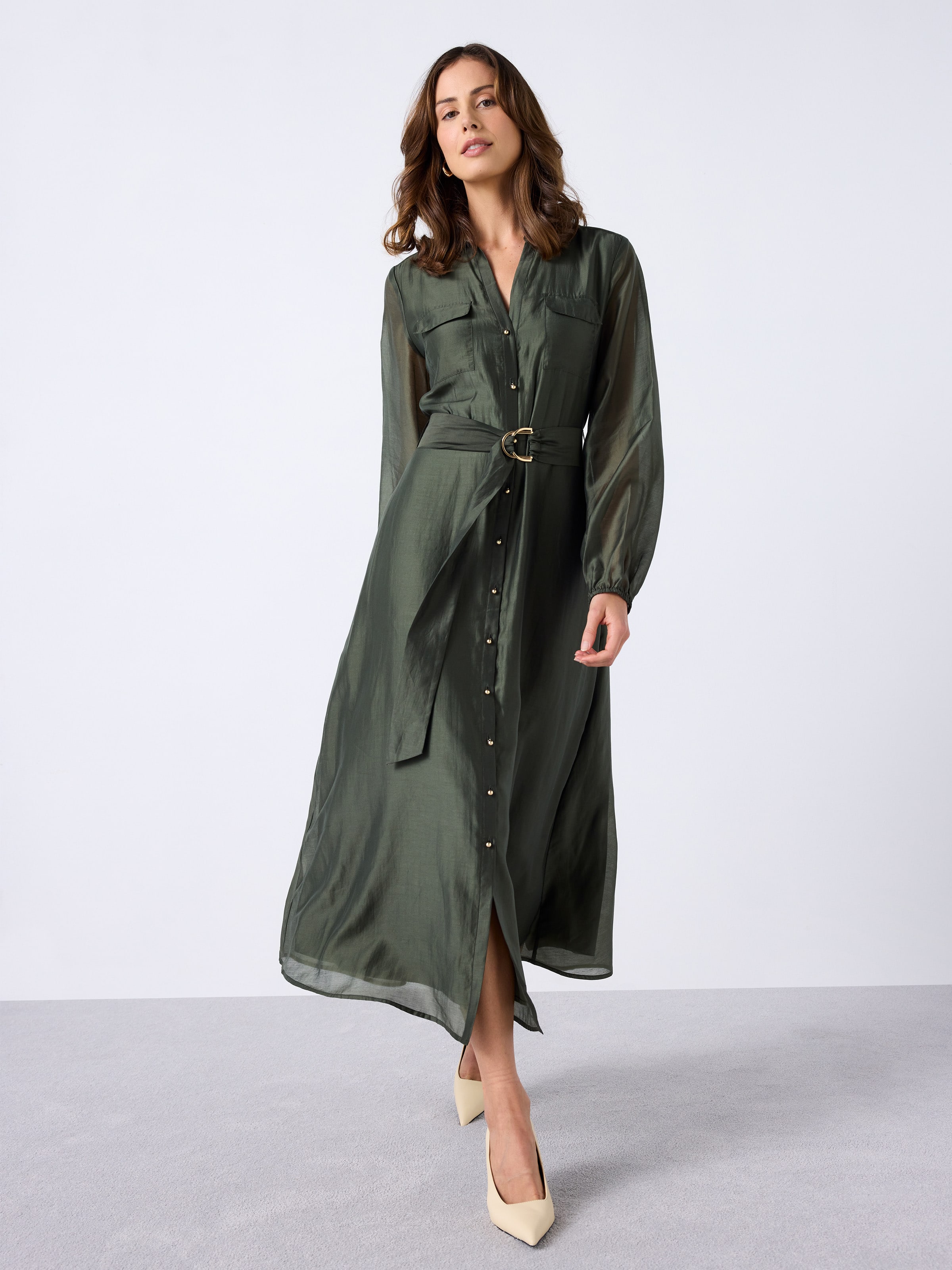 Monica Soft Shirt Dress