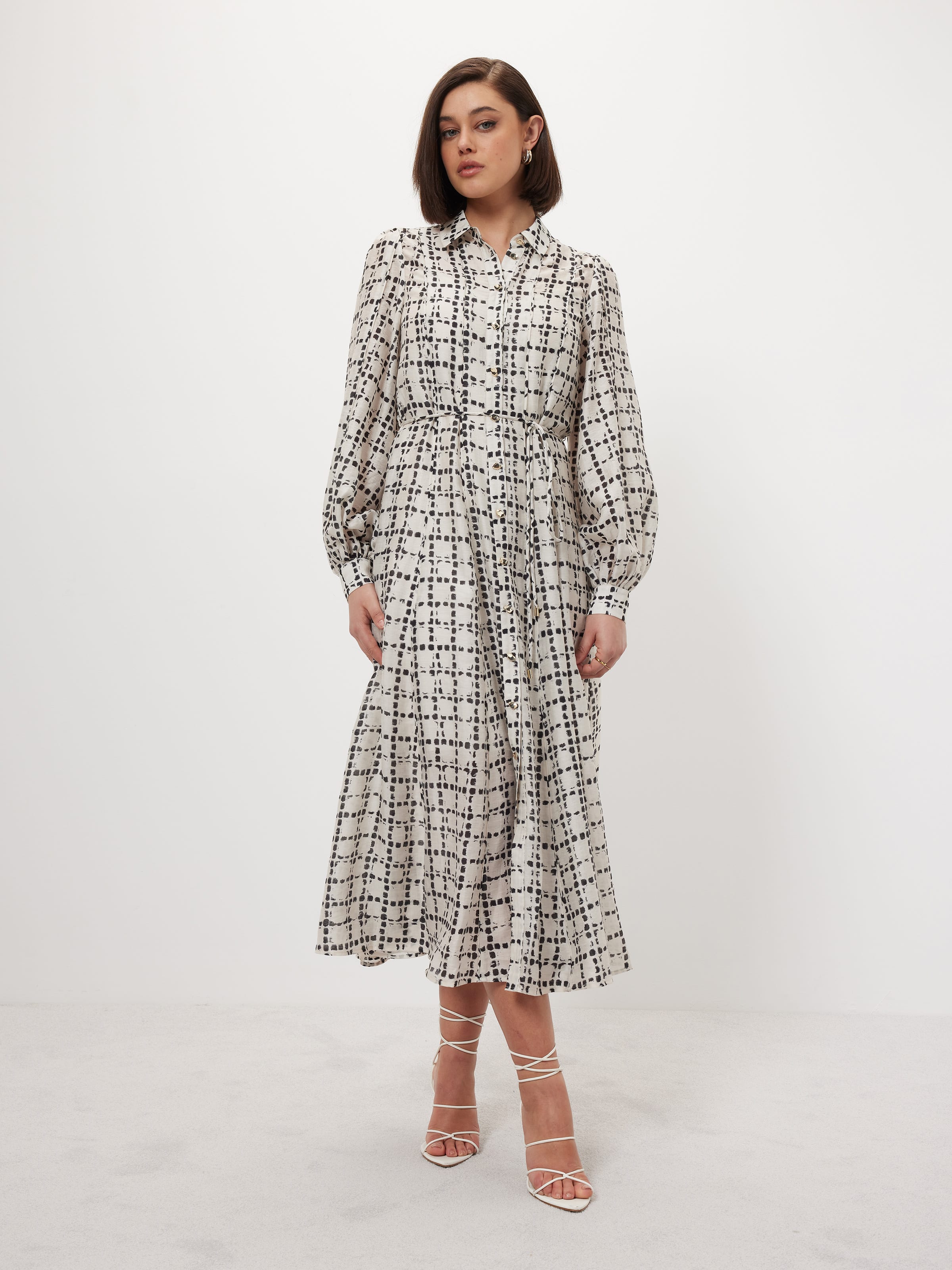 Francine Trim Shirt Dress