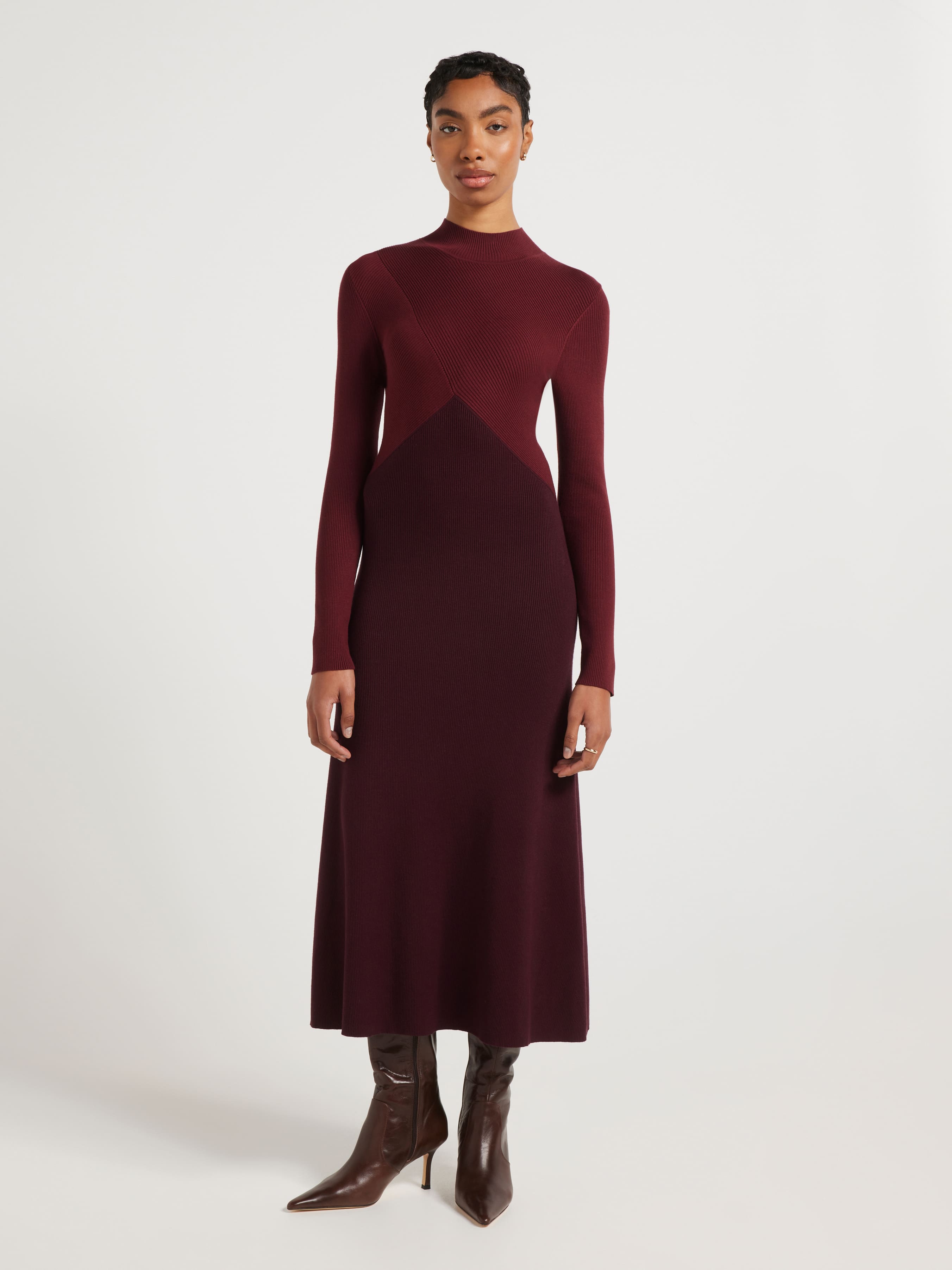 Blair Colourblock Knit Dress