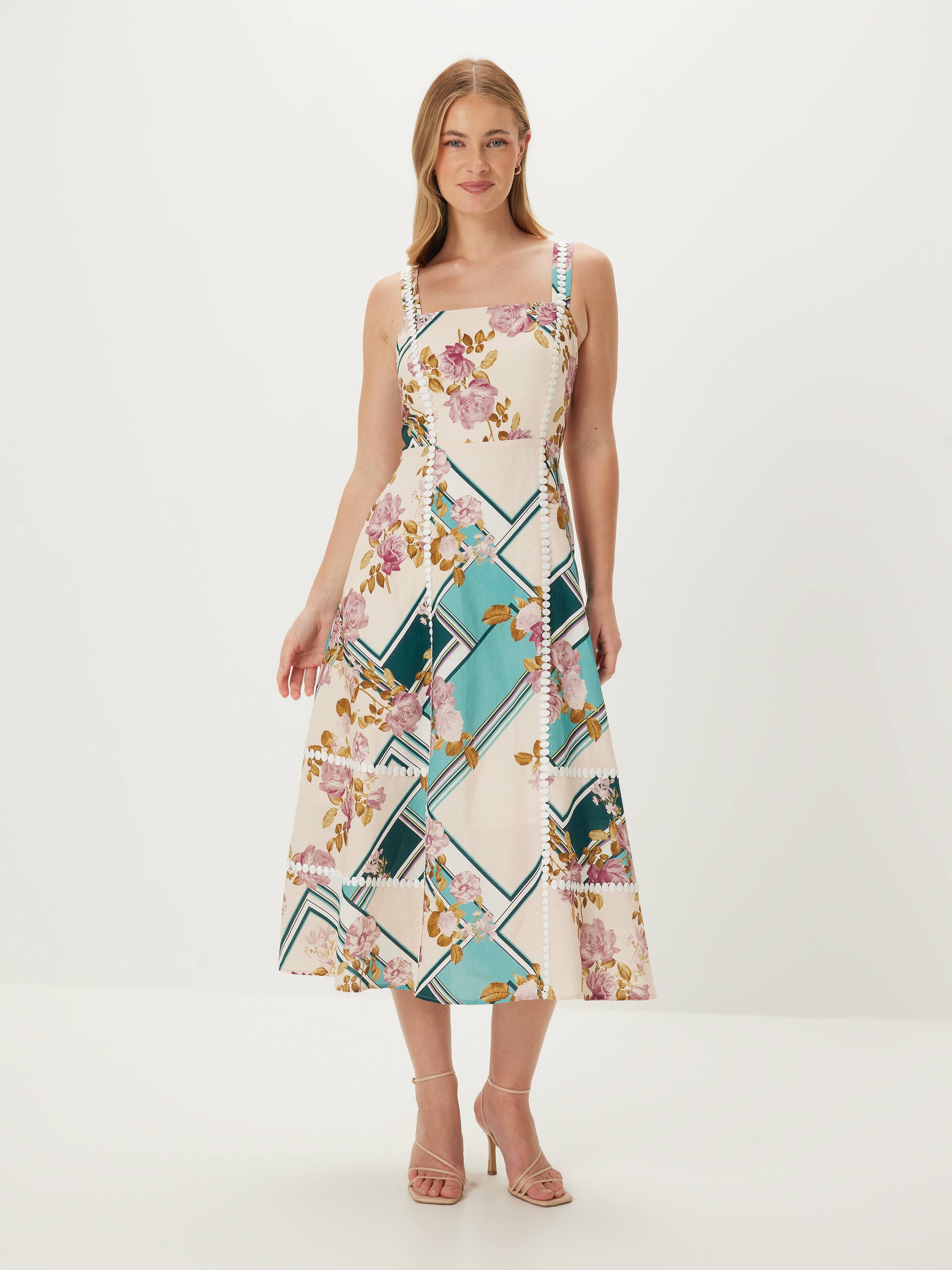 Ivy Trim Detail Dress