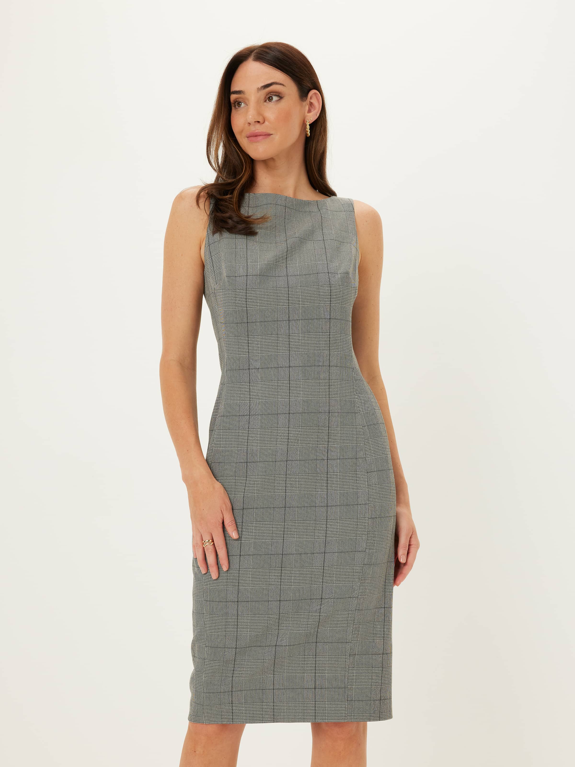 Rosie Boat Neck Pencil Dress