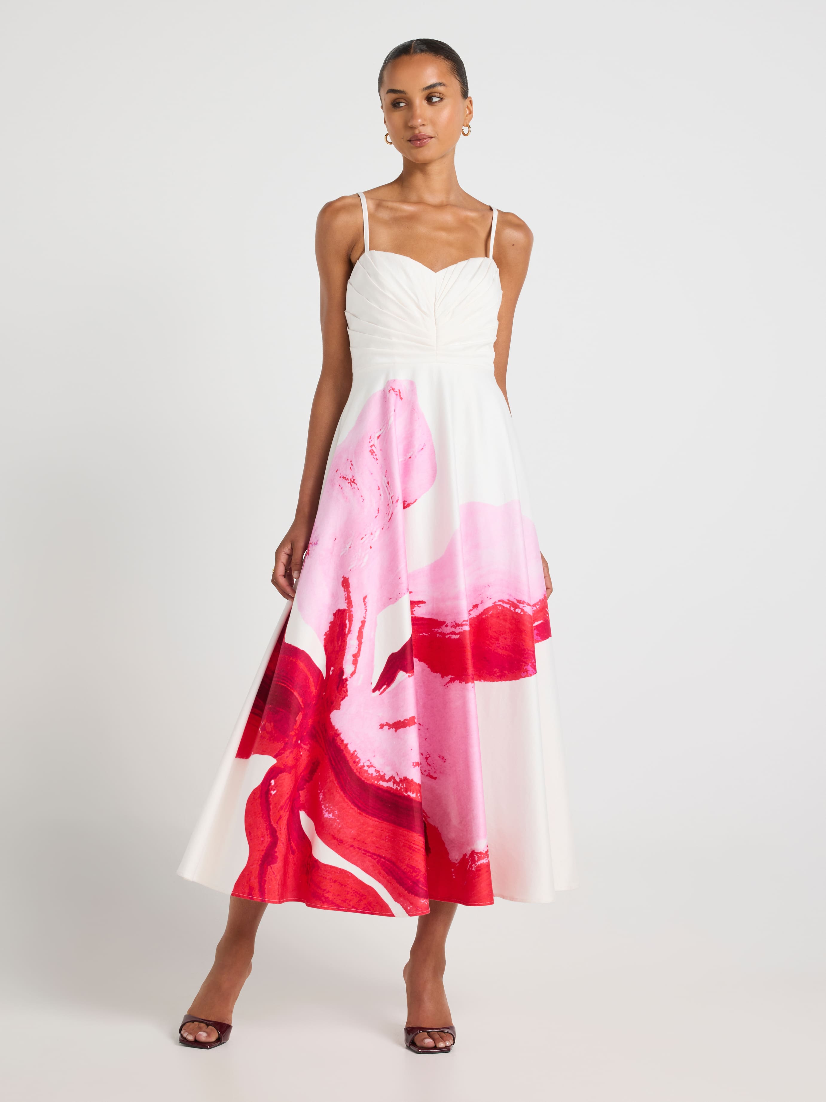 Stevie Fit And Flare Maxi Dress