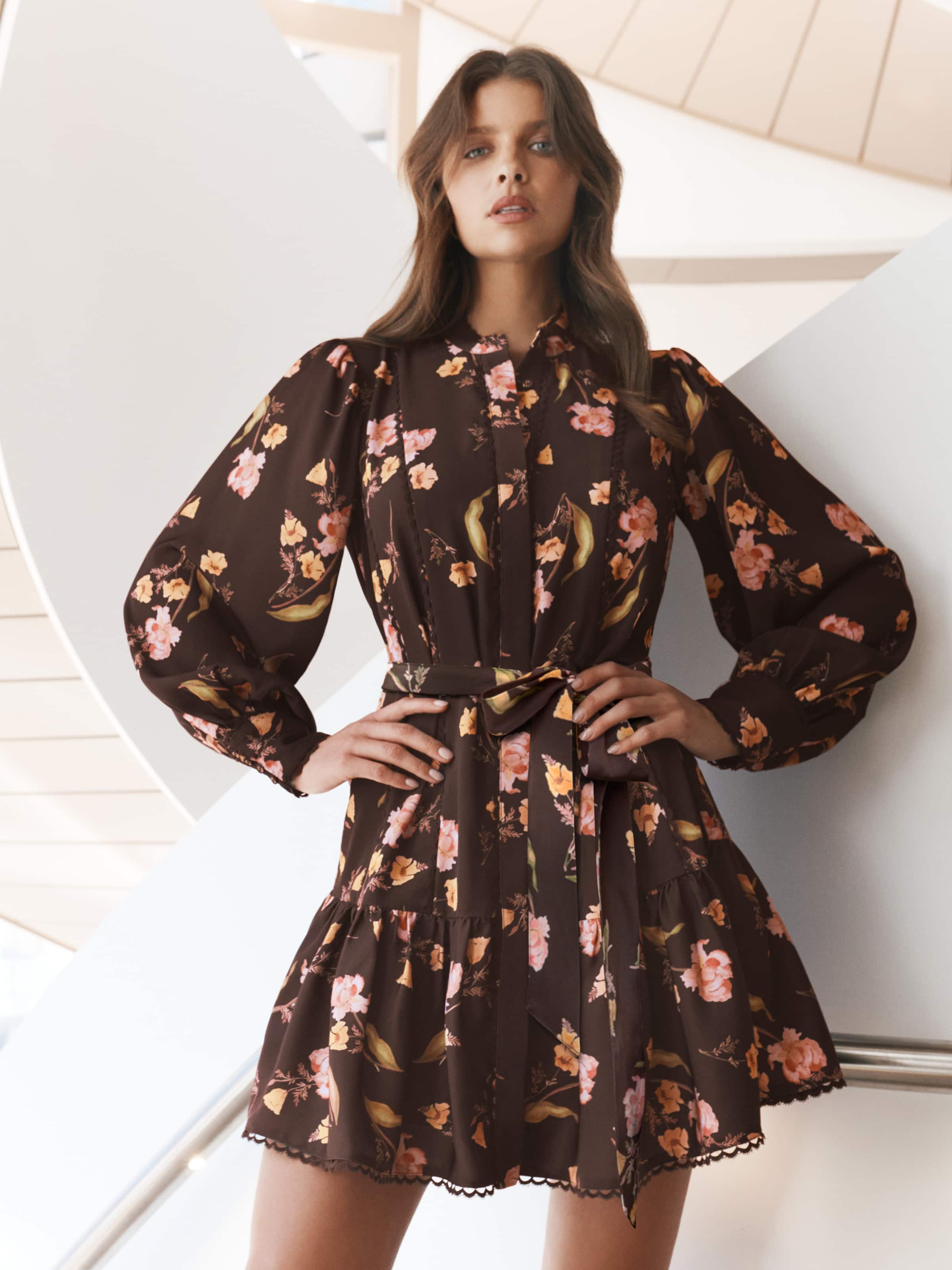 Olivia Trim Shirt Dress