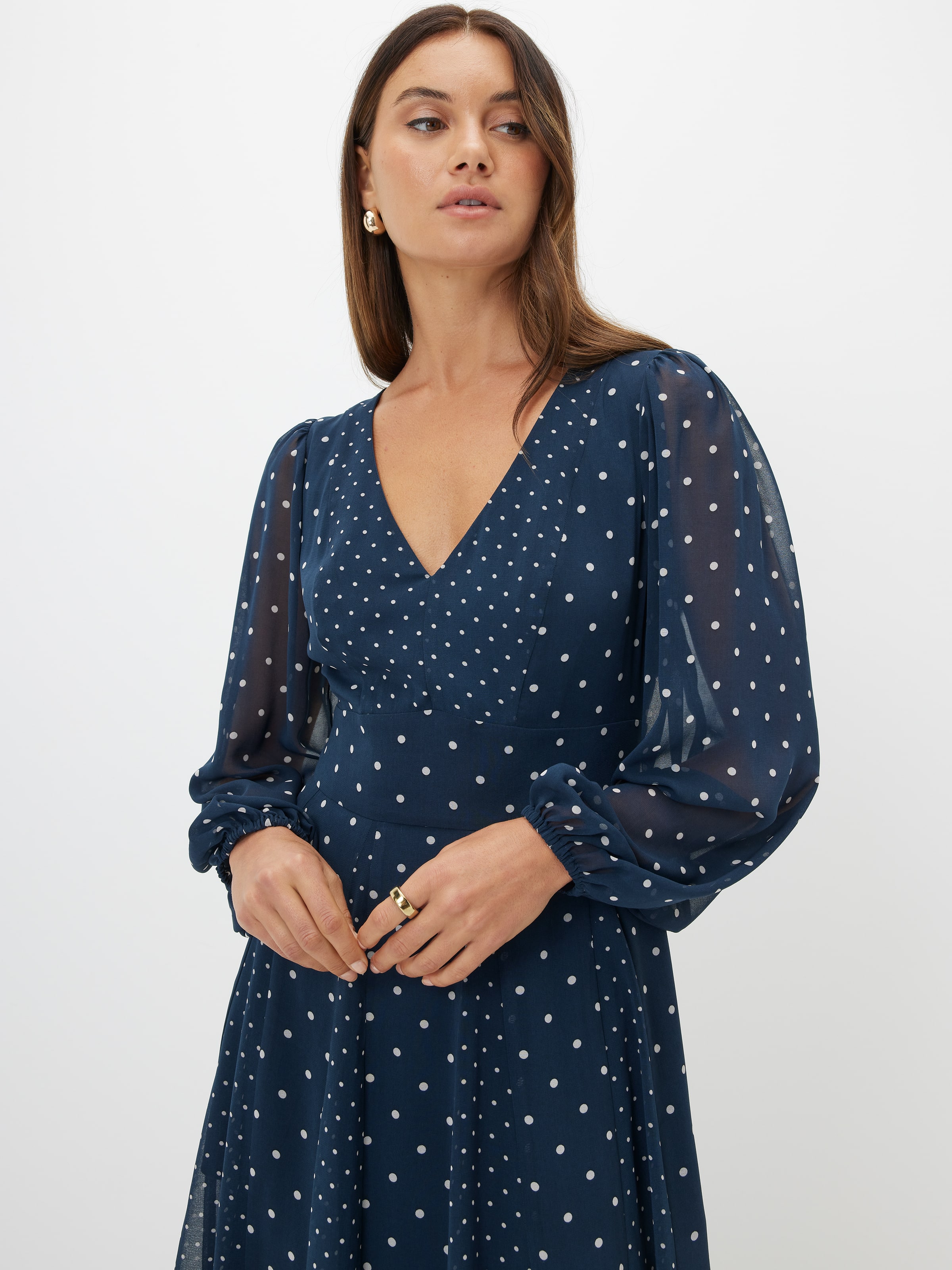 Tia Midi Spliced Dress