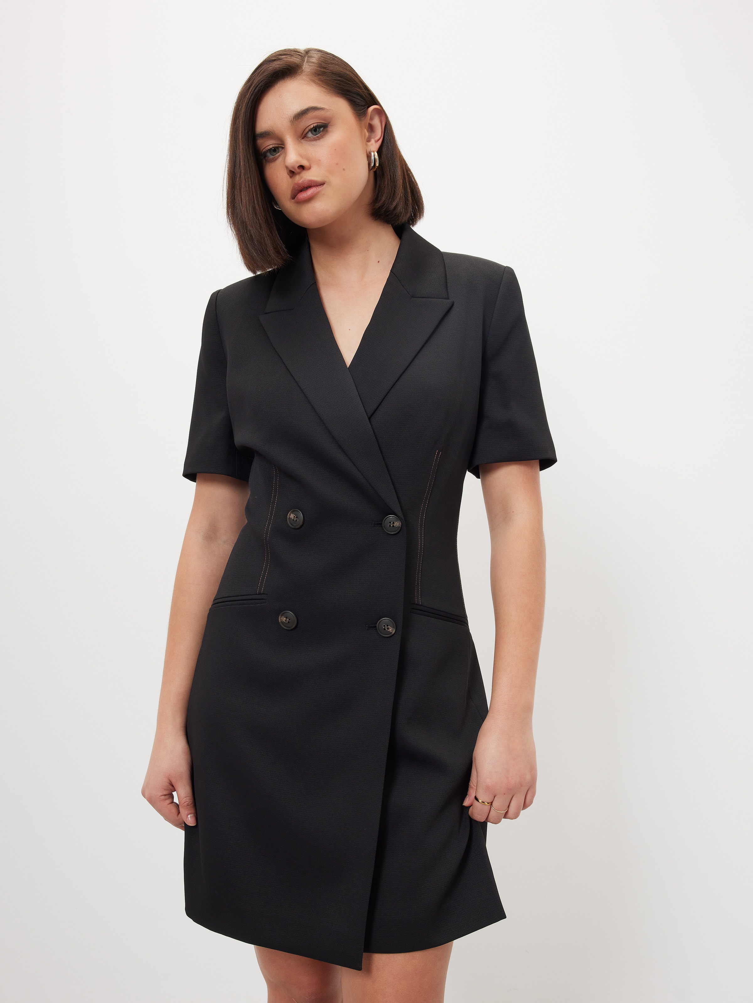 Jenny Seatbelt Blazer Dress