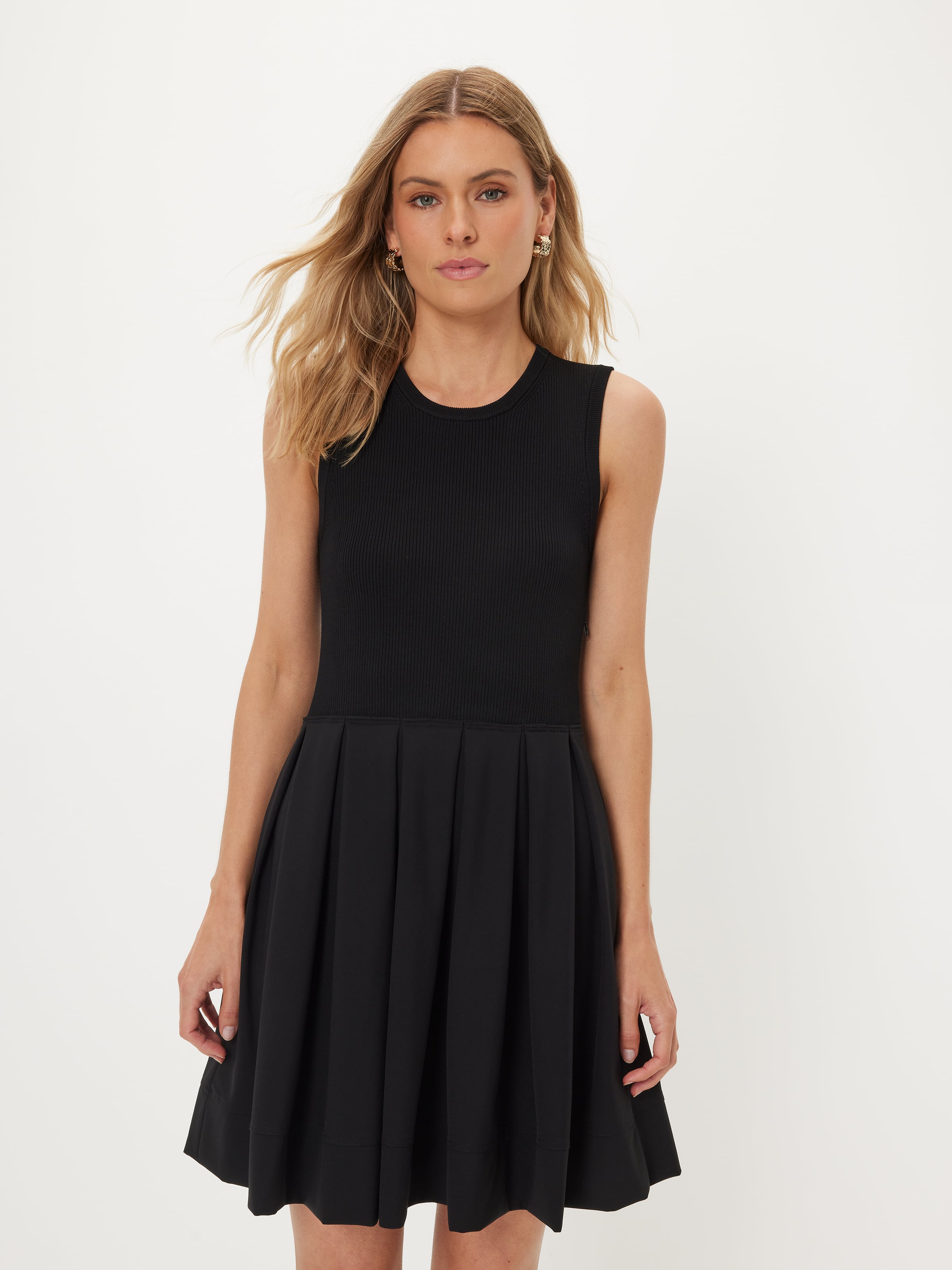 Dee Knit Woven Short Dress