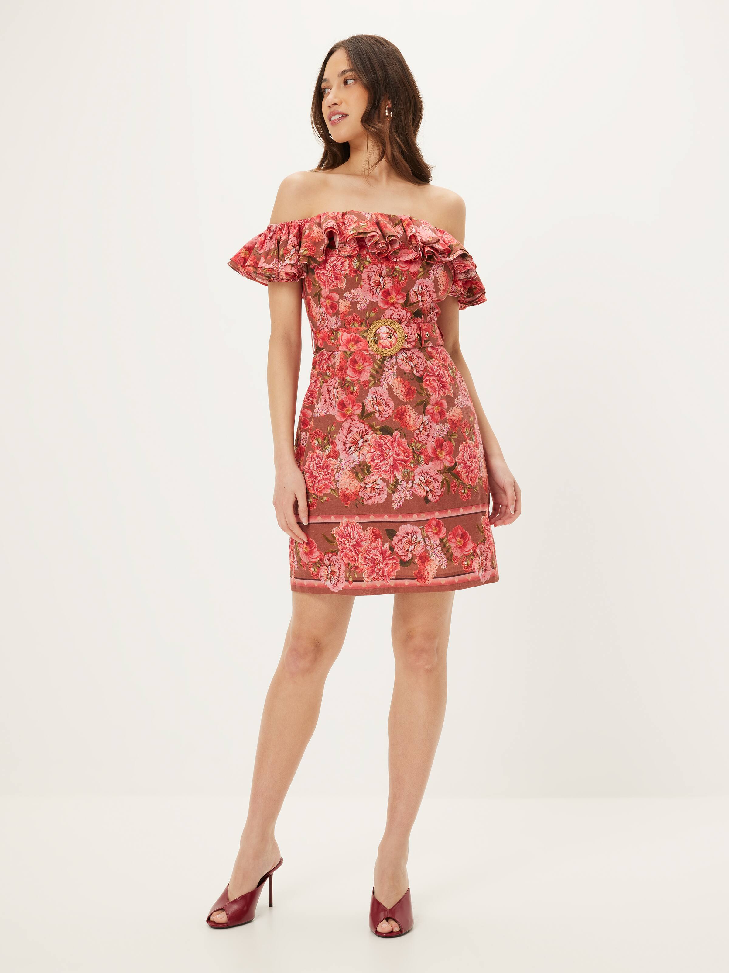 Kayla Off Shoulder Short Dress