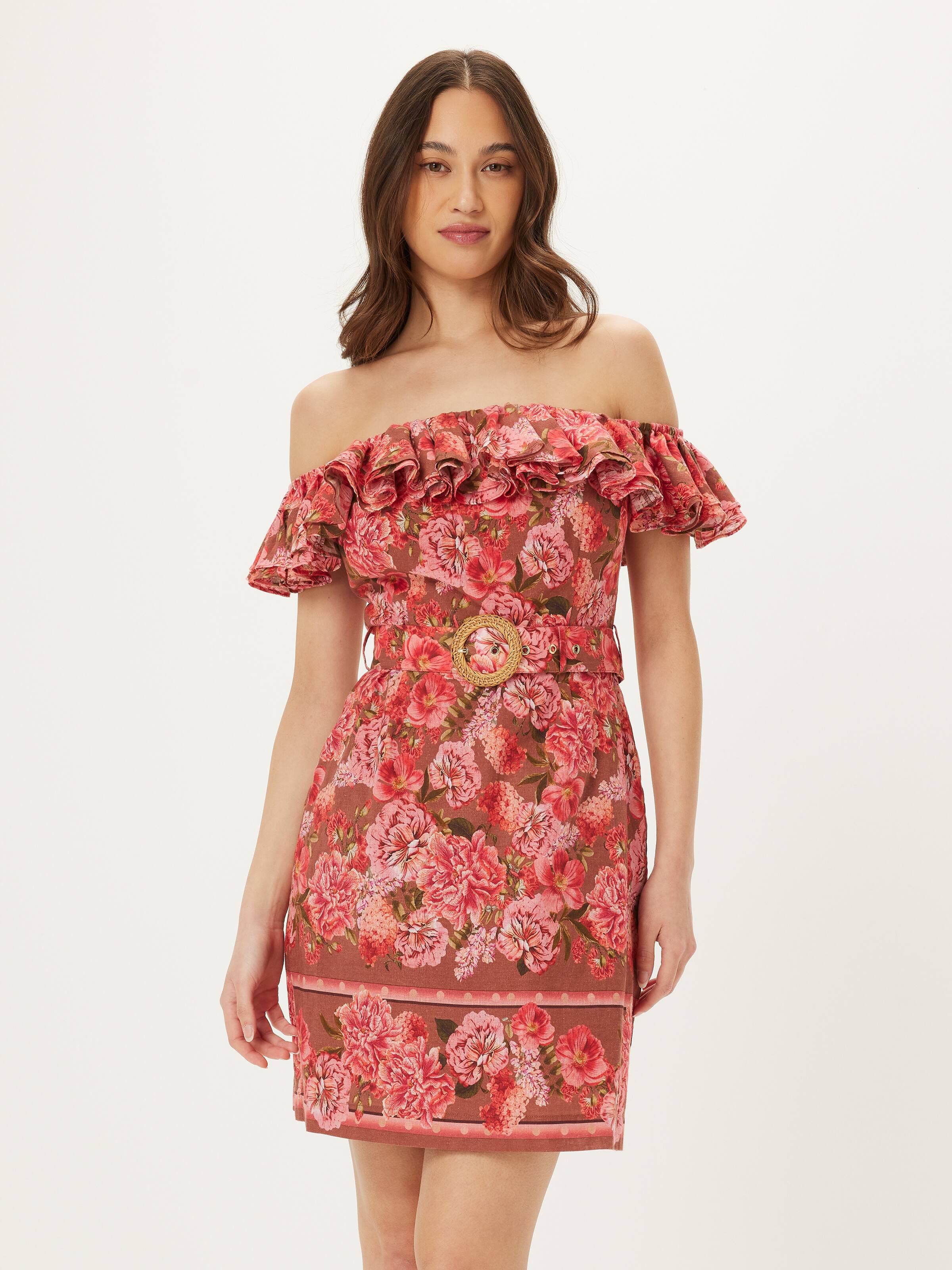 Kayla Off Shoulder Short Dress