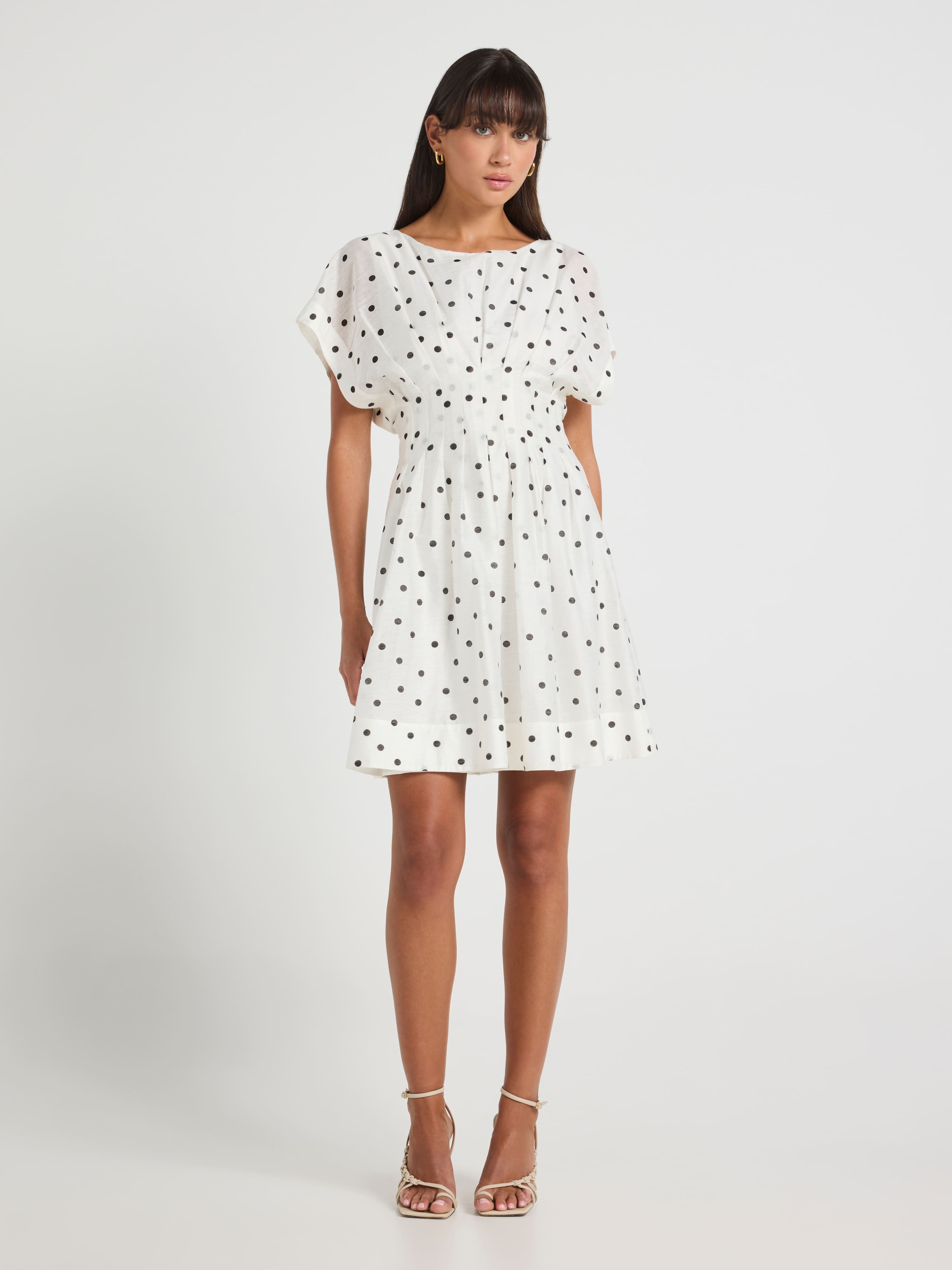 Annabelle Tuck Mini Dress