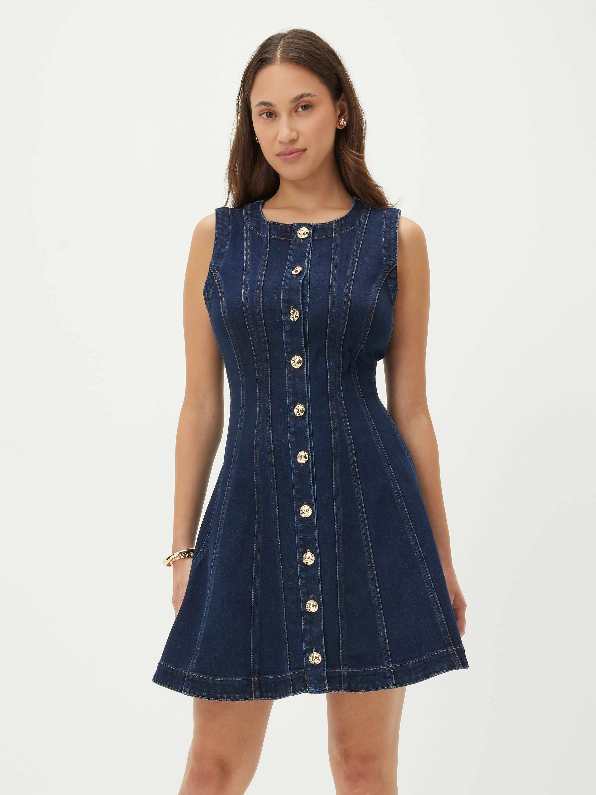 Austin Denim Short Dress