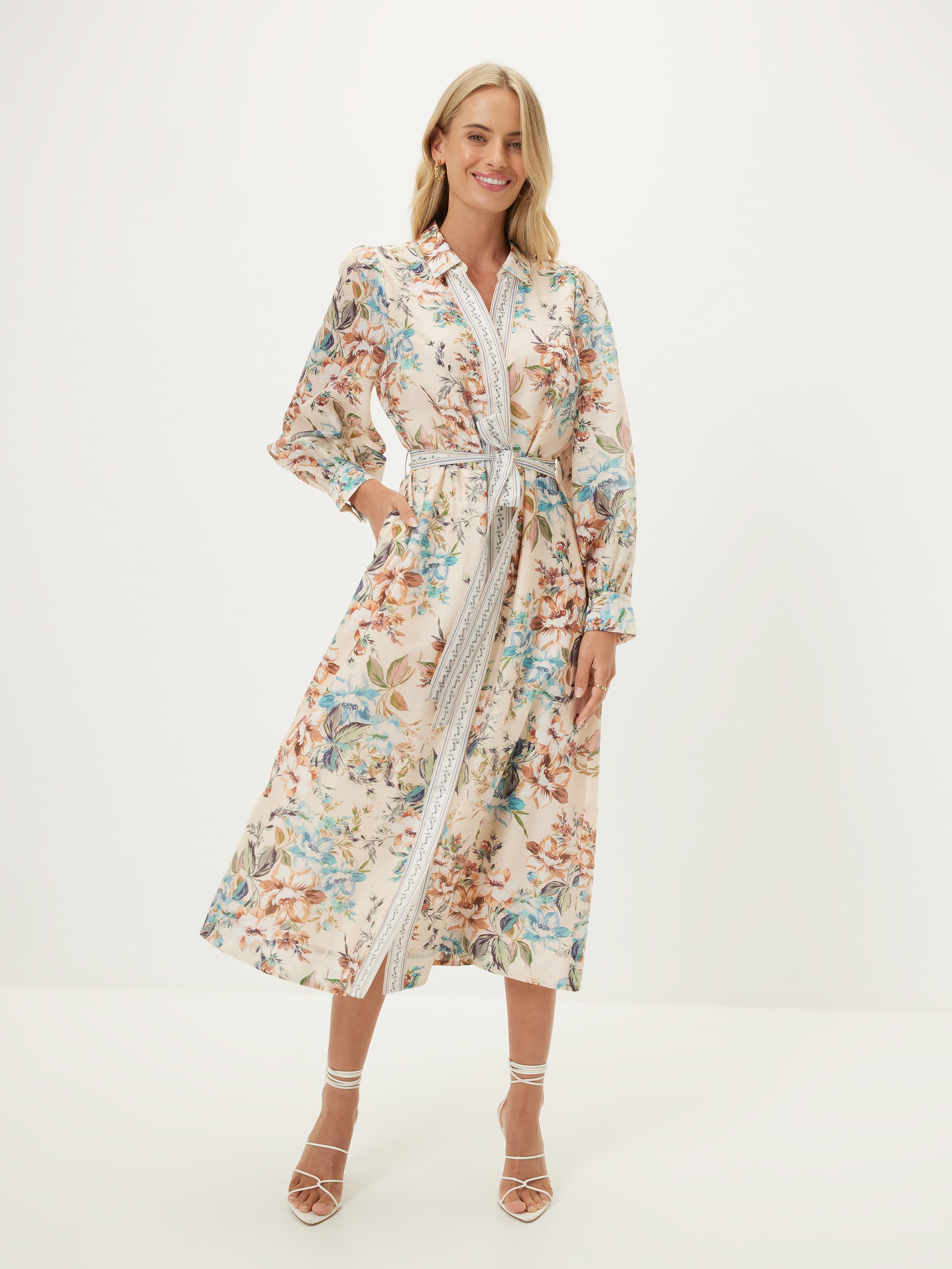 Vanessa Midi Shirt Dress