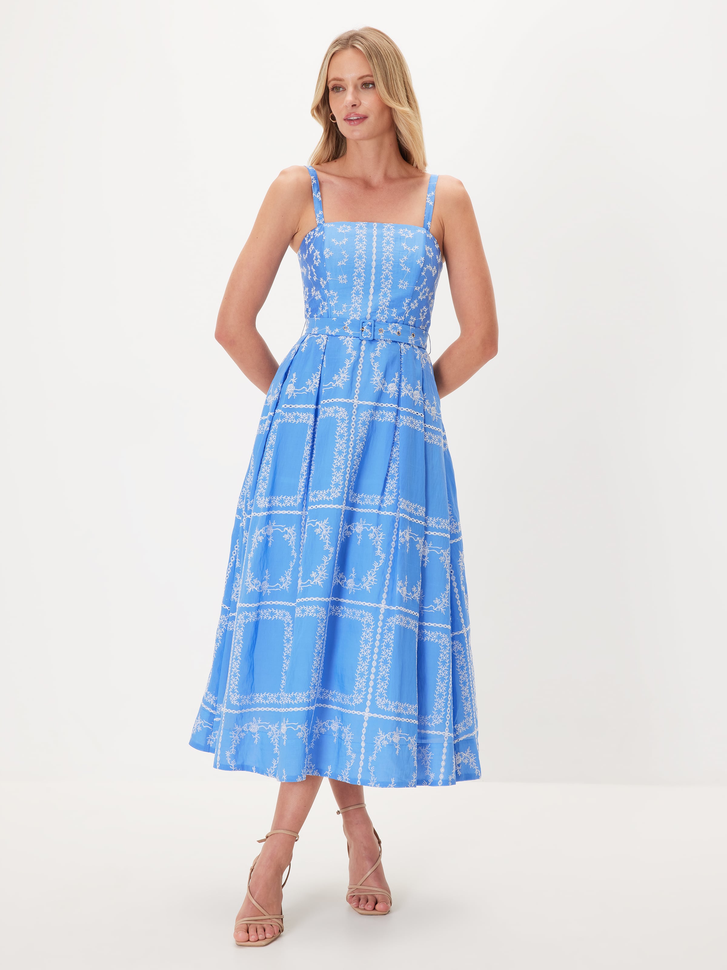 Blair Strapless Midi Dress