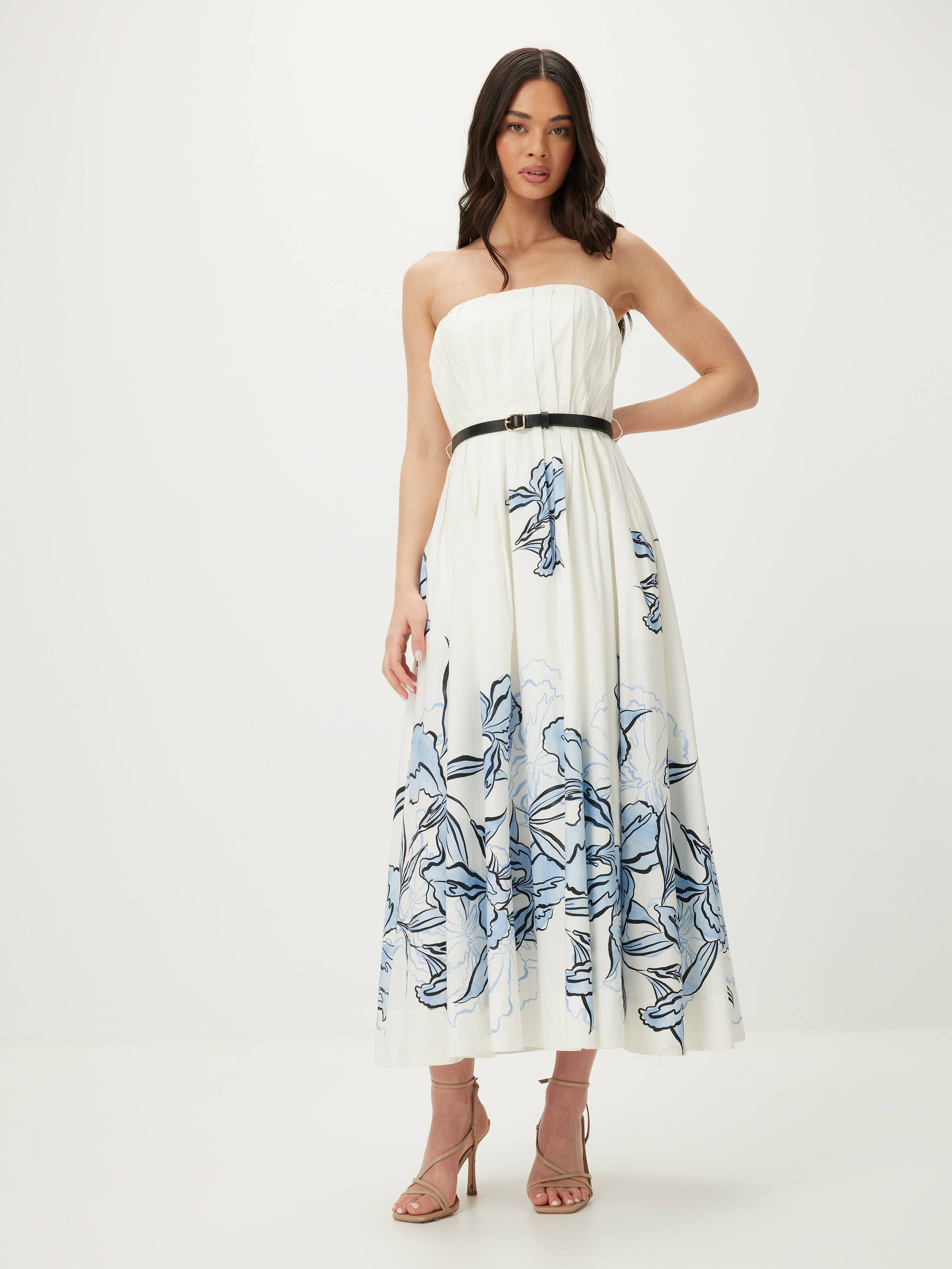 Nixon Strapless Midi Dress