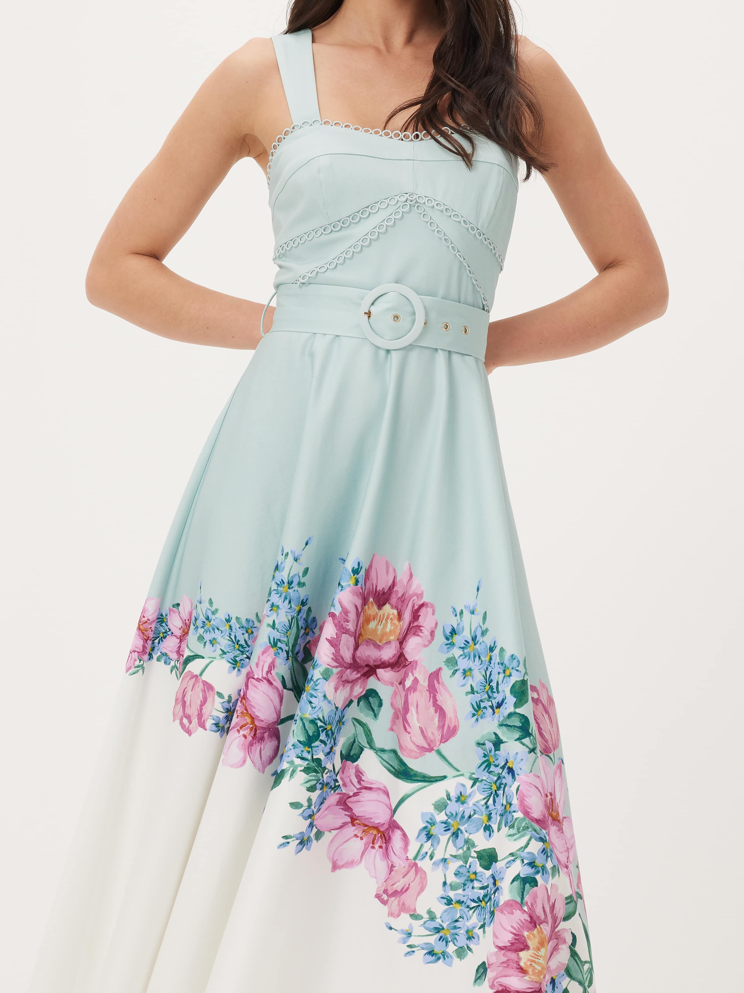 Shanae Belted F&F Dress