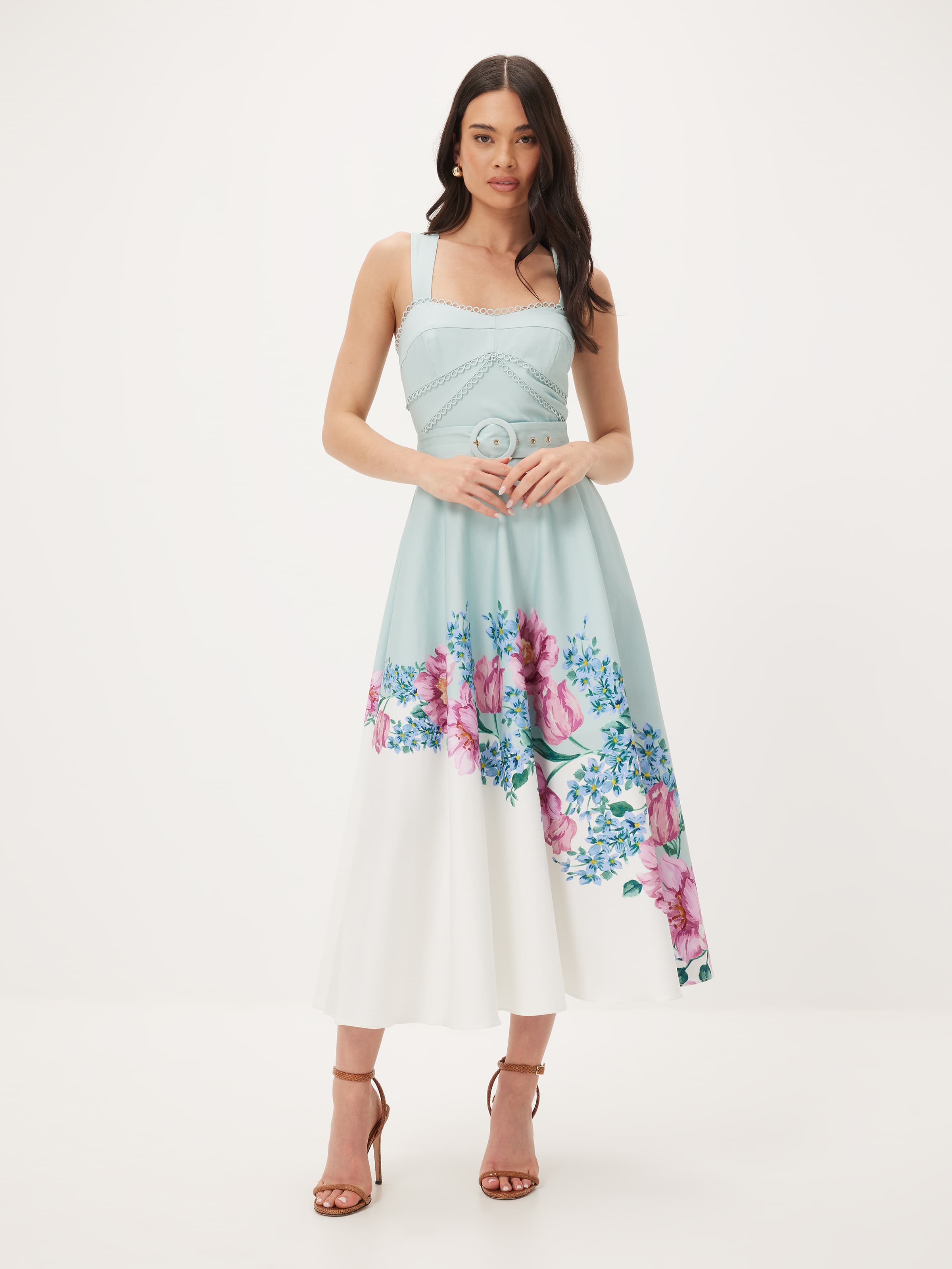 Shanae Belted F&F Dress