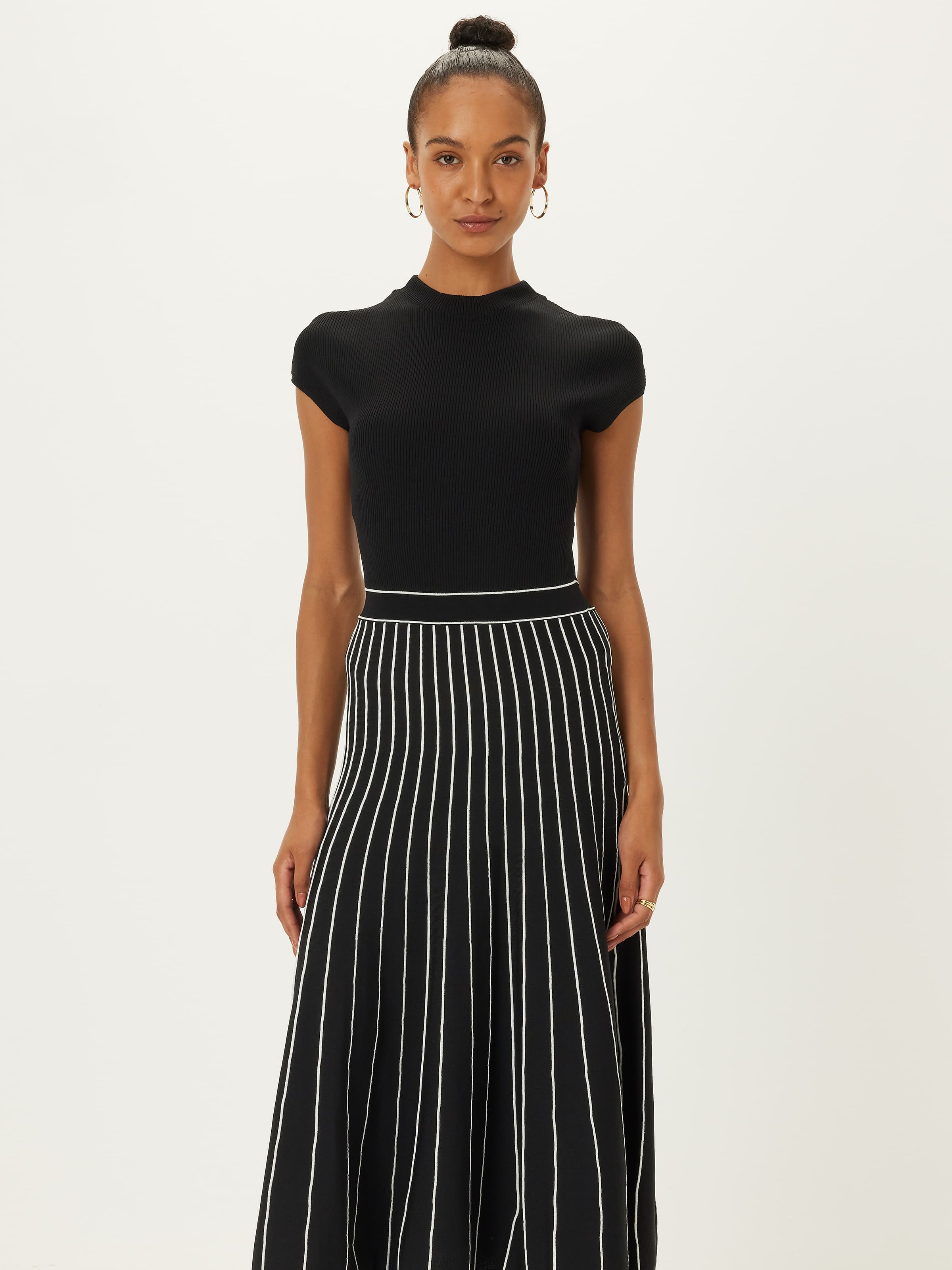 Serena Stripe Detail Dress