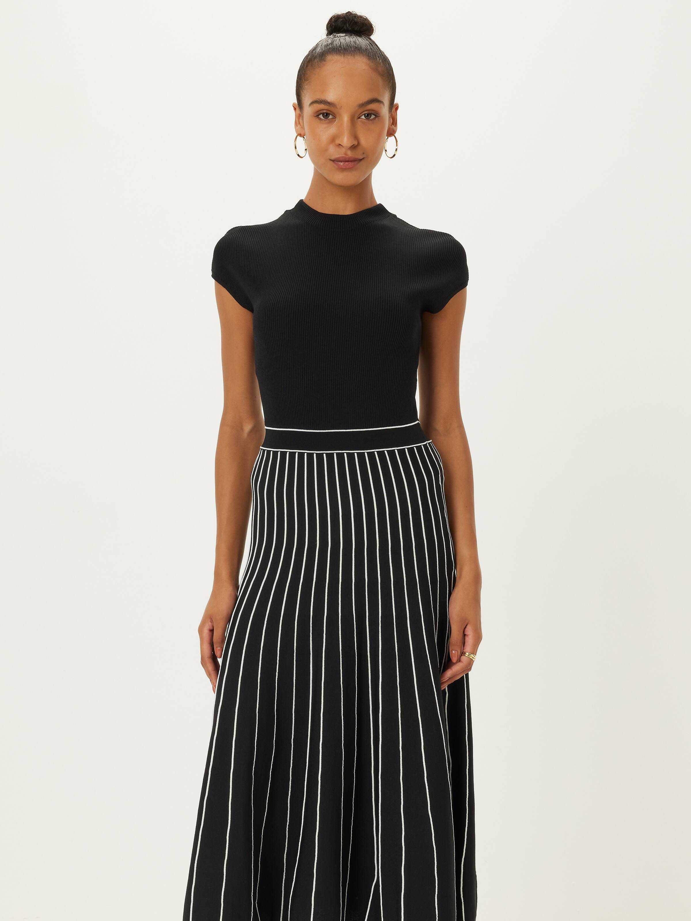 Serena Stripe Detail Dress