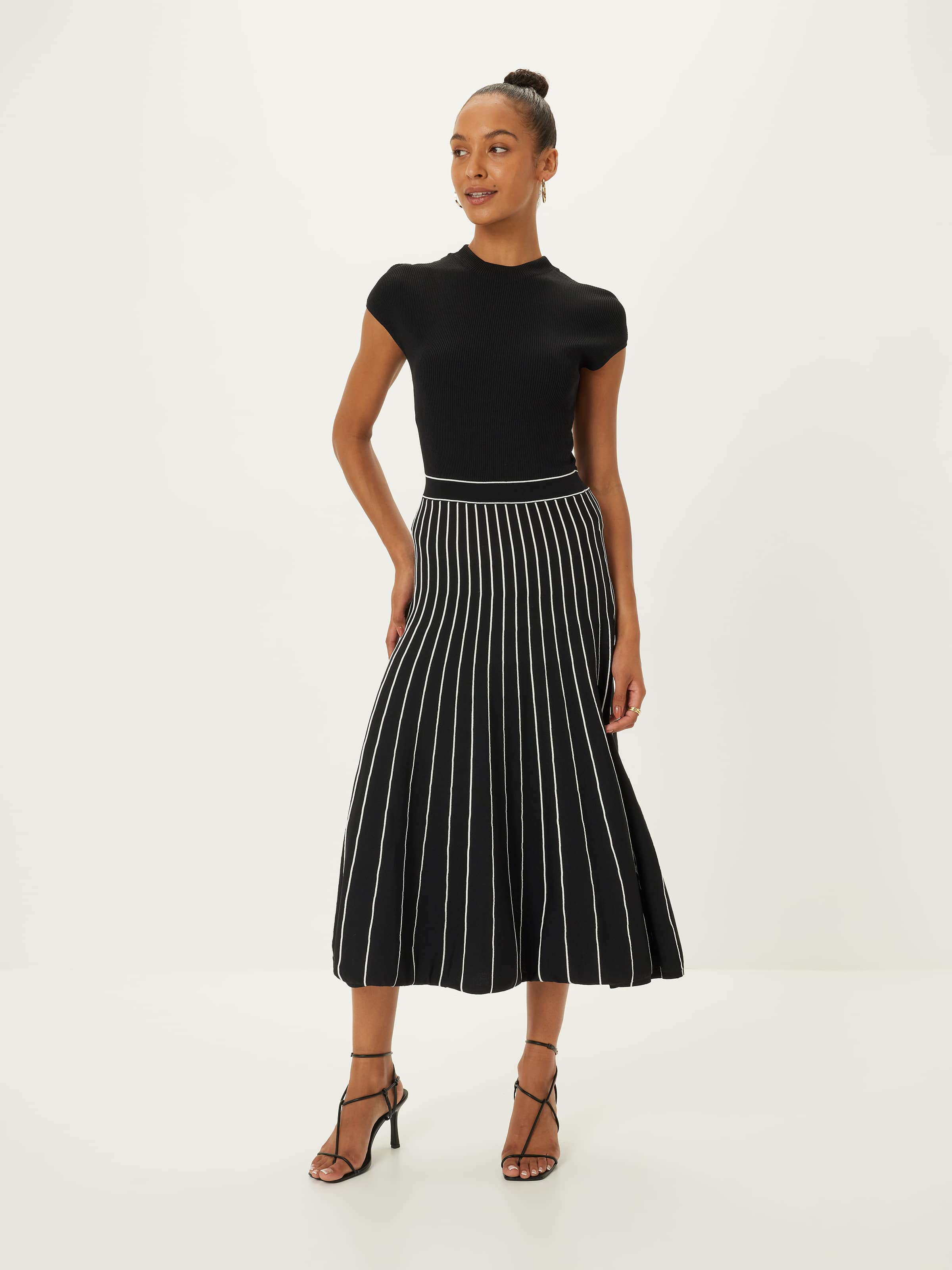 Serena Stripe Detail Dress