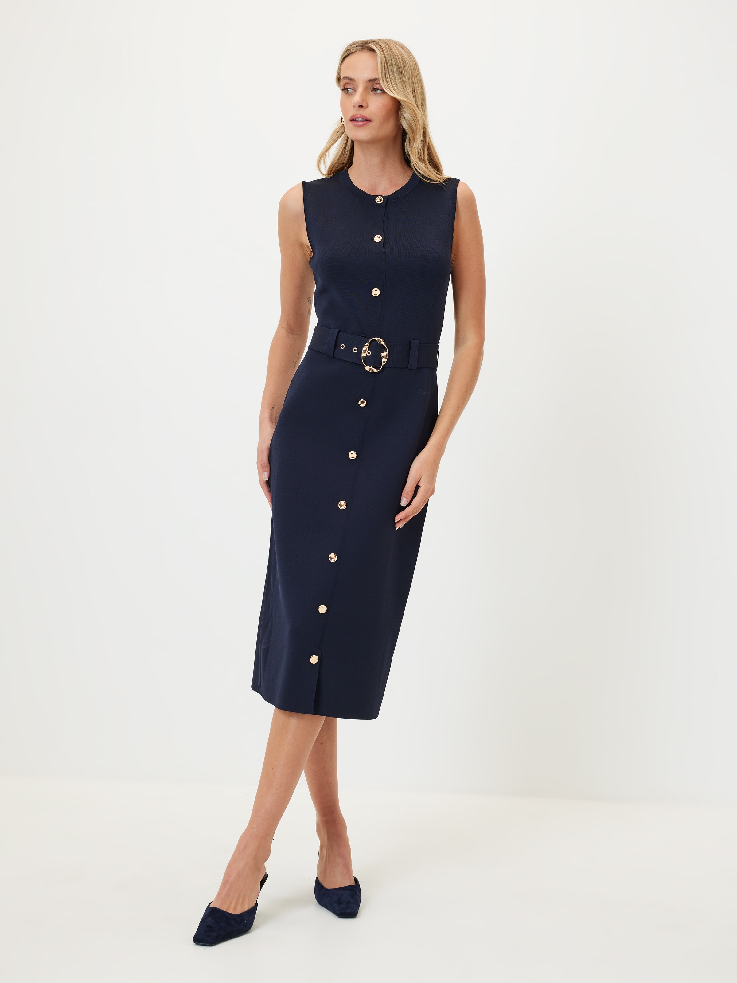 Erin Midi Milano Dress