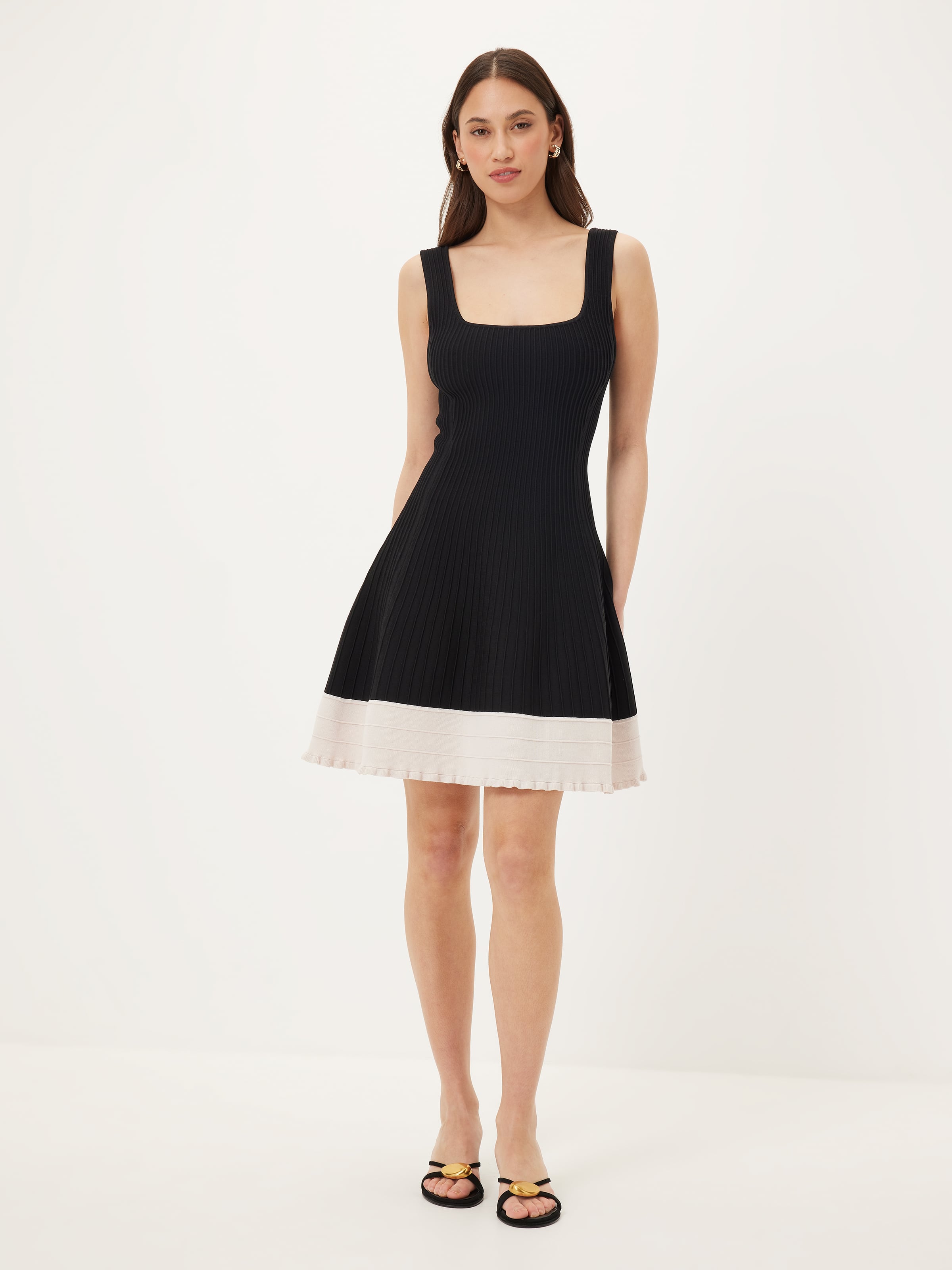 Natalie Hem Detail Knit Dress
