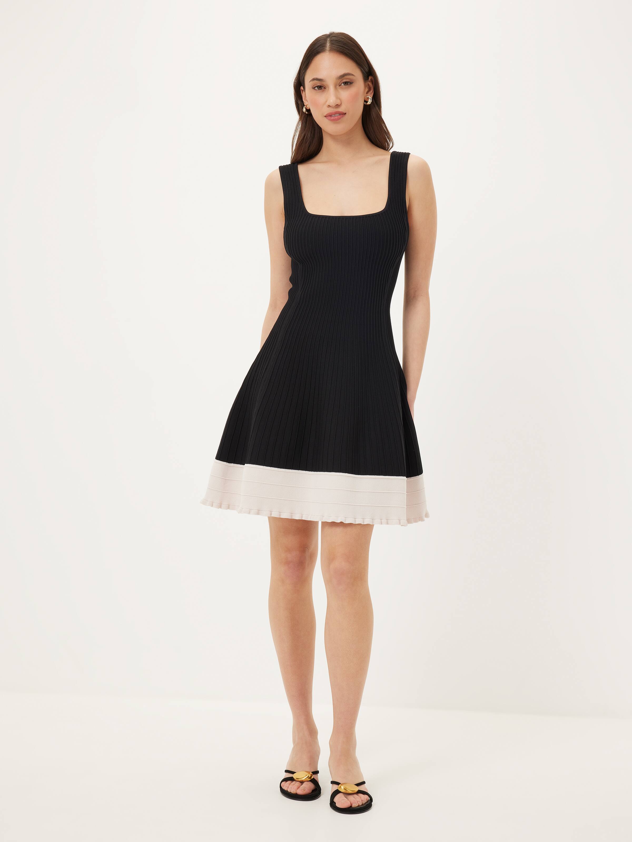 Natalie Hem Detail Knit Dress