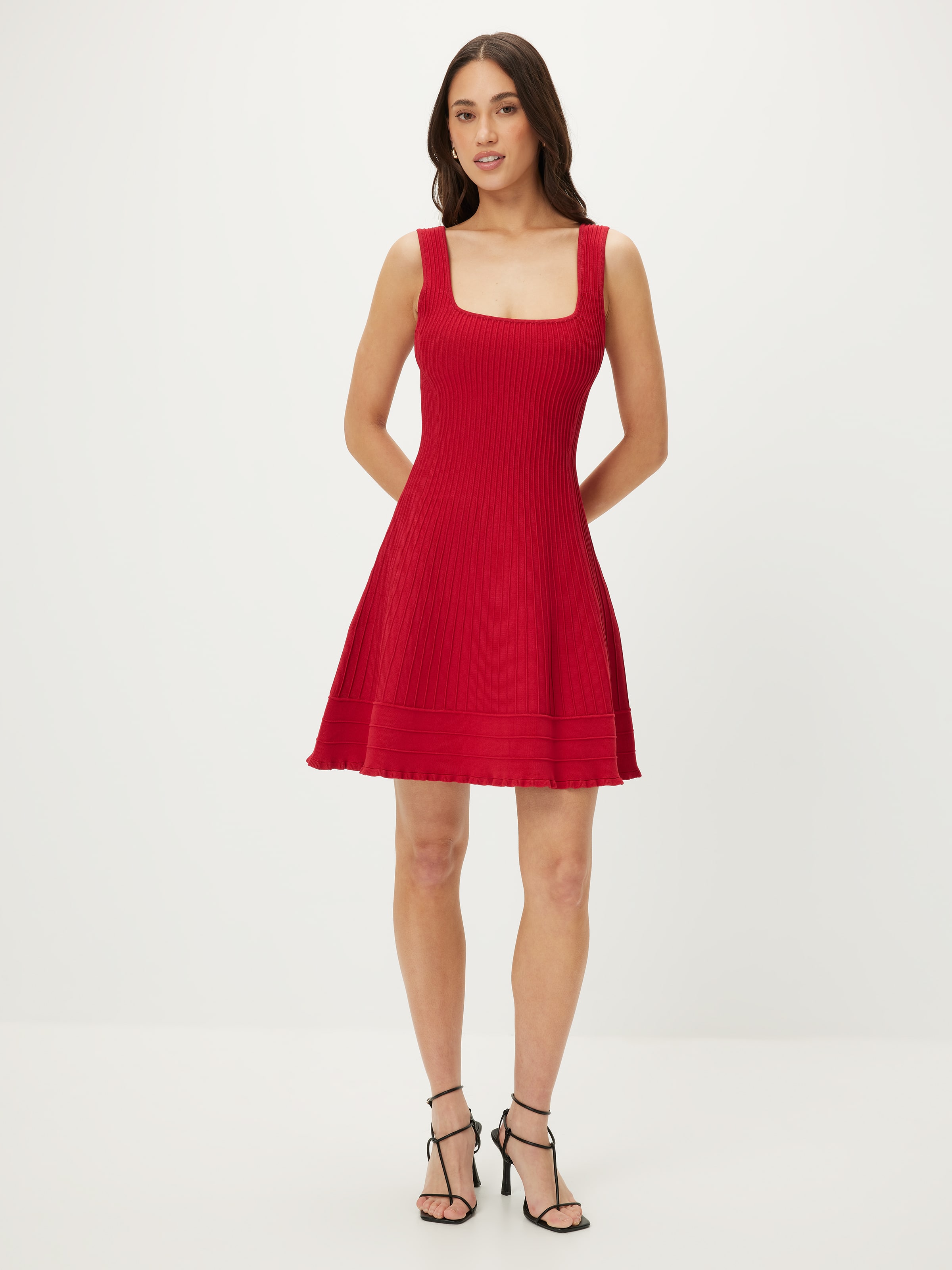 Natalie Hem Detail Knit Dress