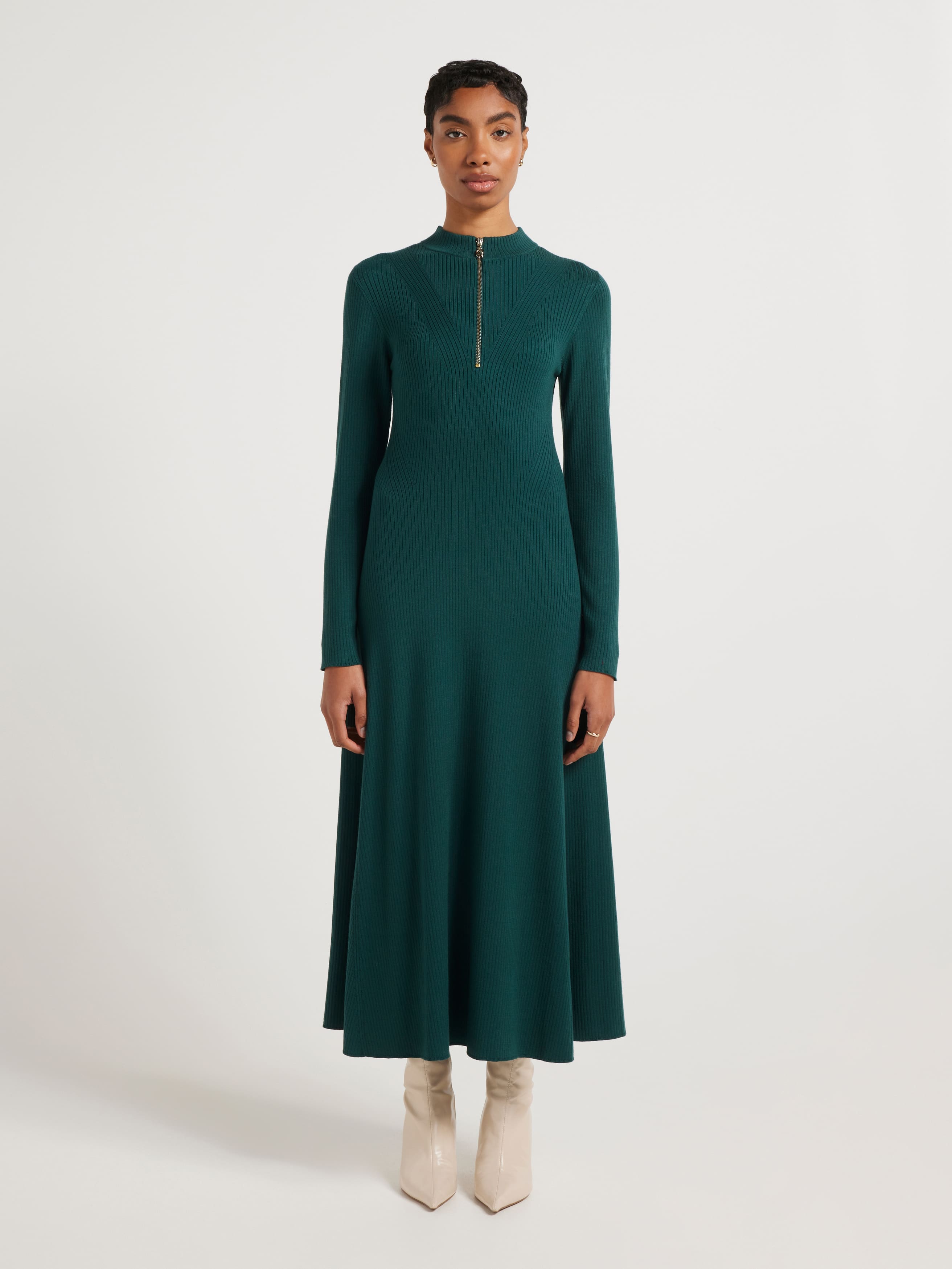 Women's Knit Dresses - Milano Knit, Midi Dresses | Portmans Women's Knit Dresses - Milano Knit, Midi Dresses | Portmans
