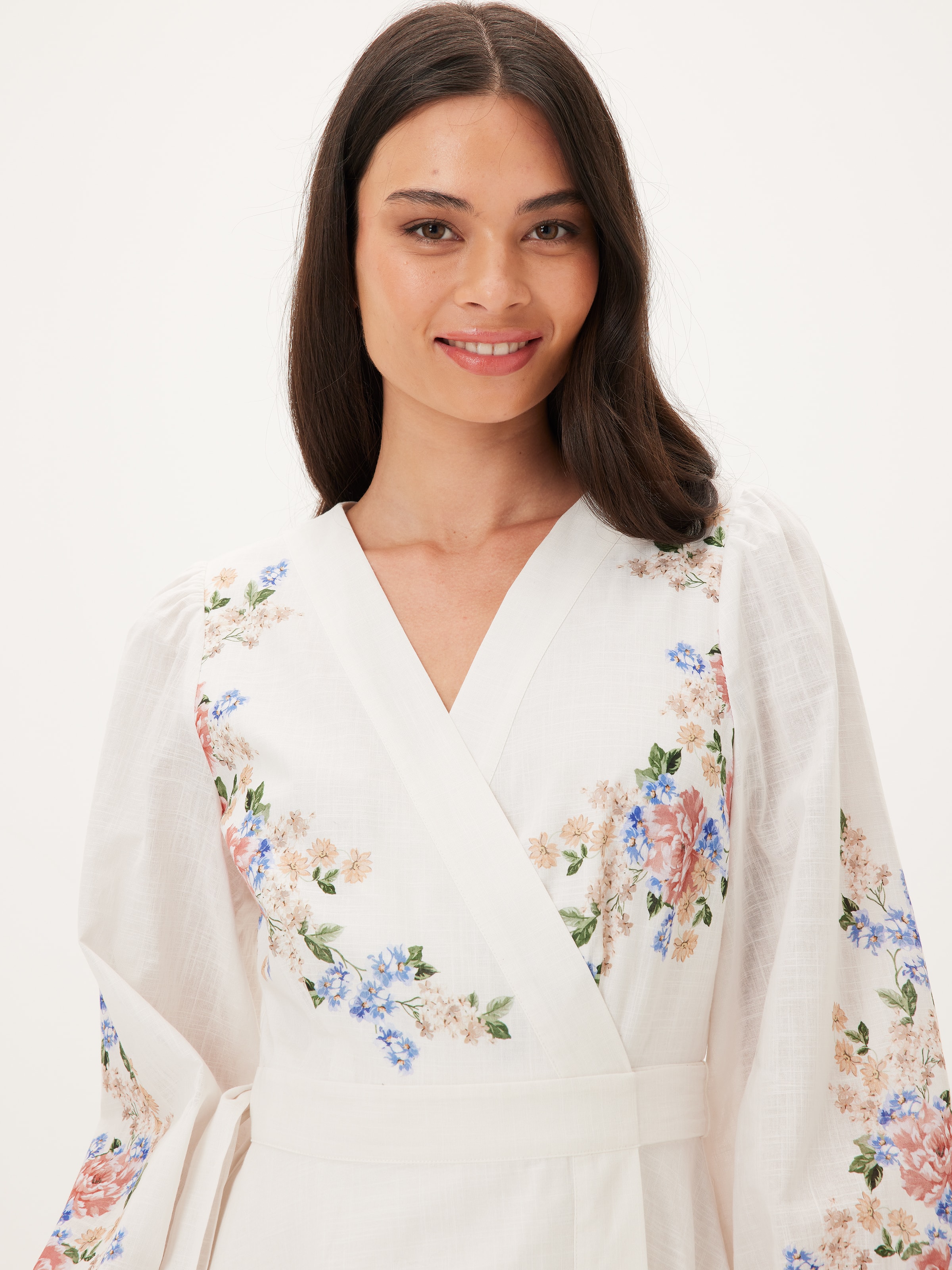 Lorelai Wrap Midi Dress