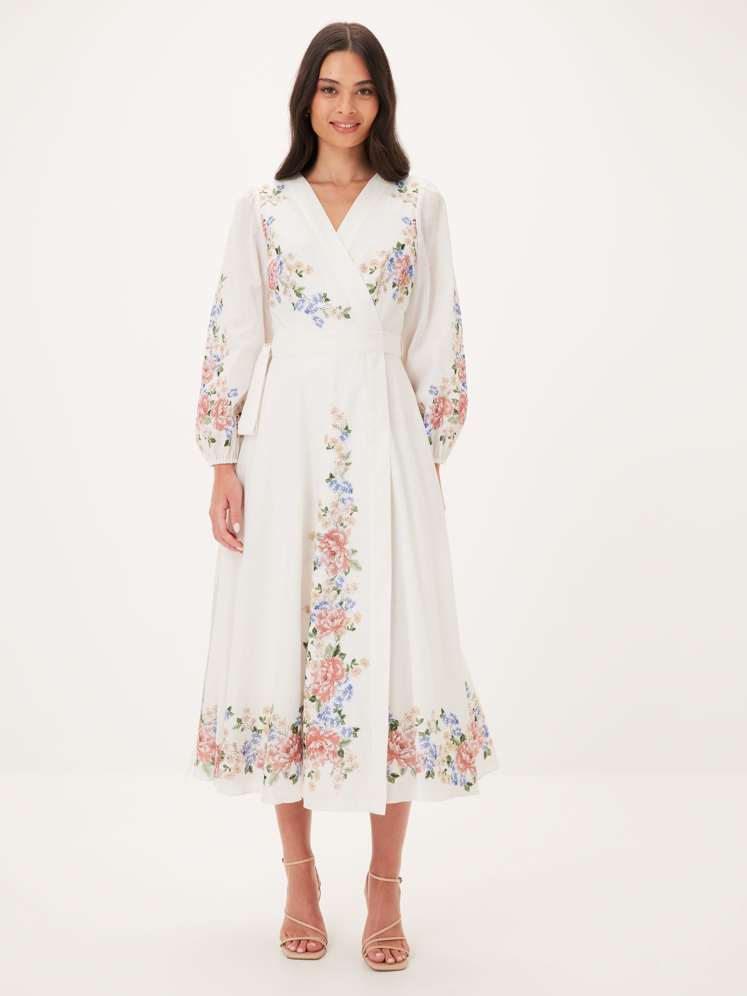 Lorelai Wrap Midi Dress
