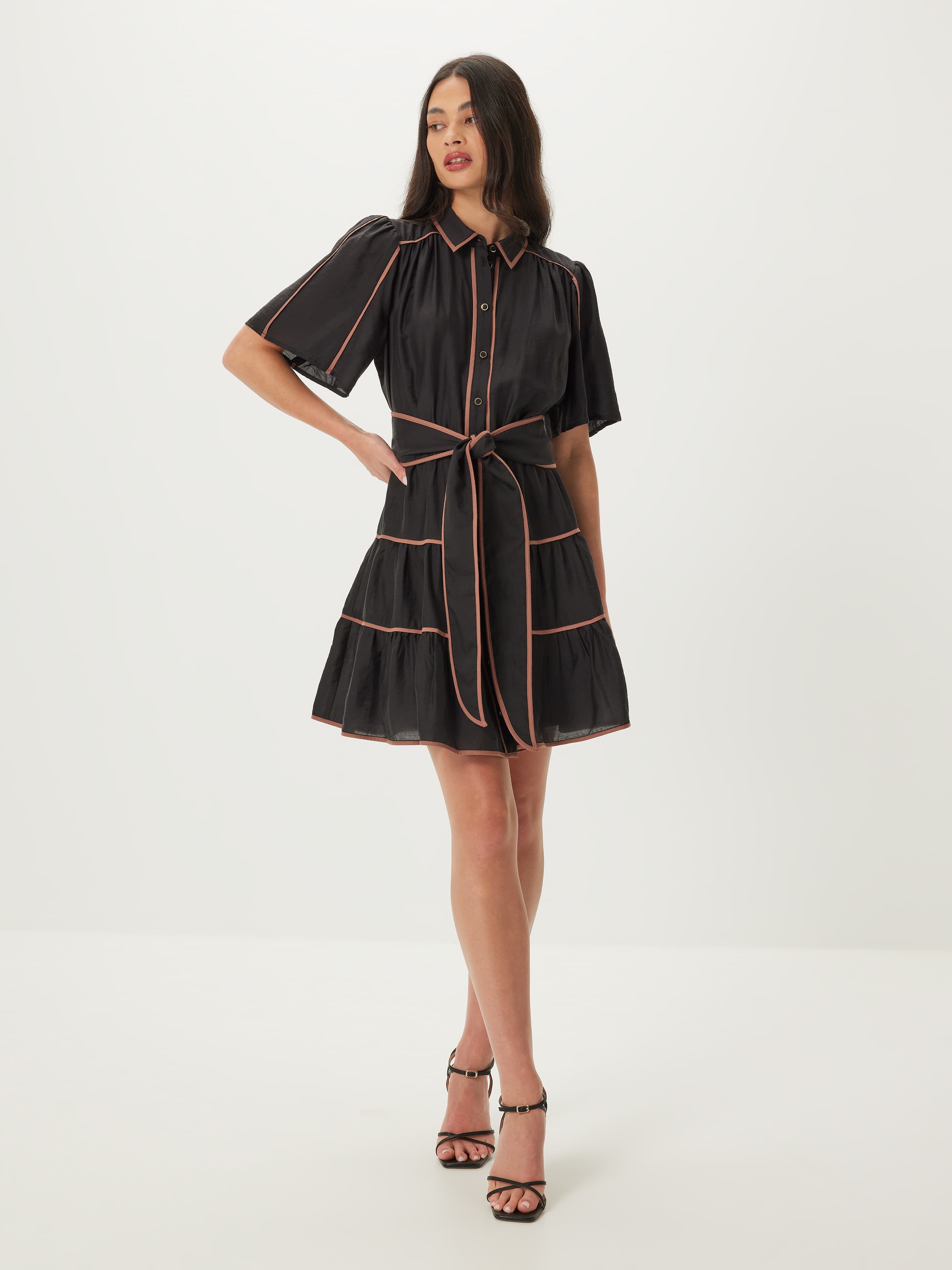 Zosia Binding Short Dress