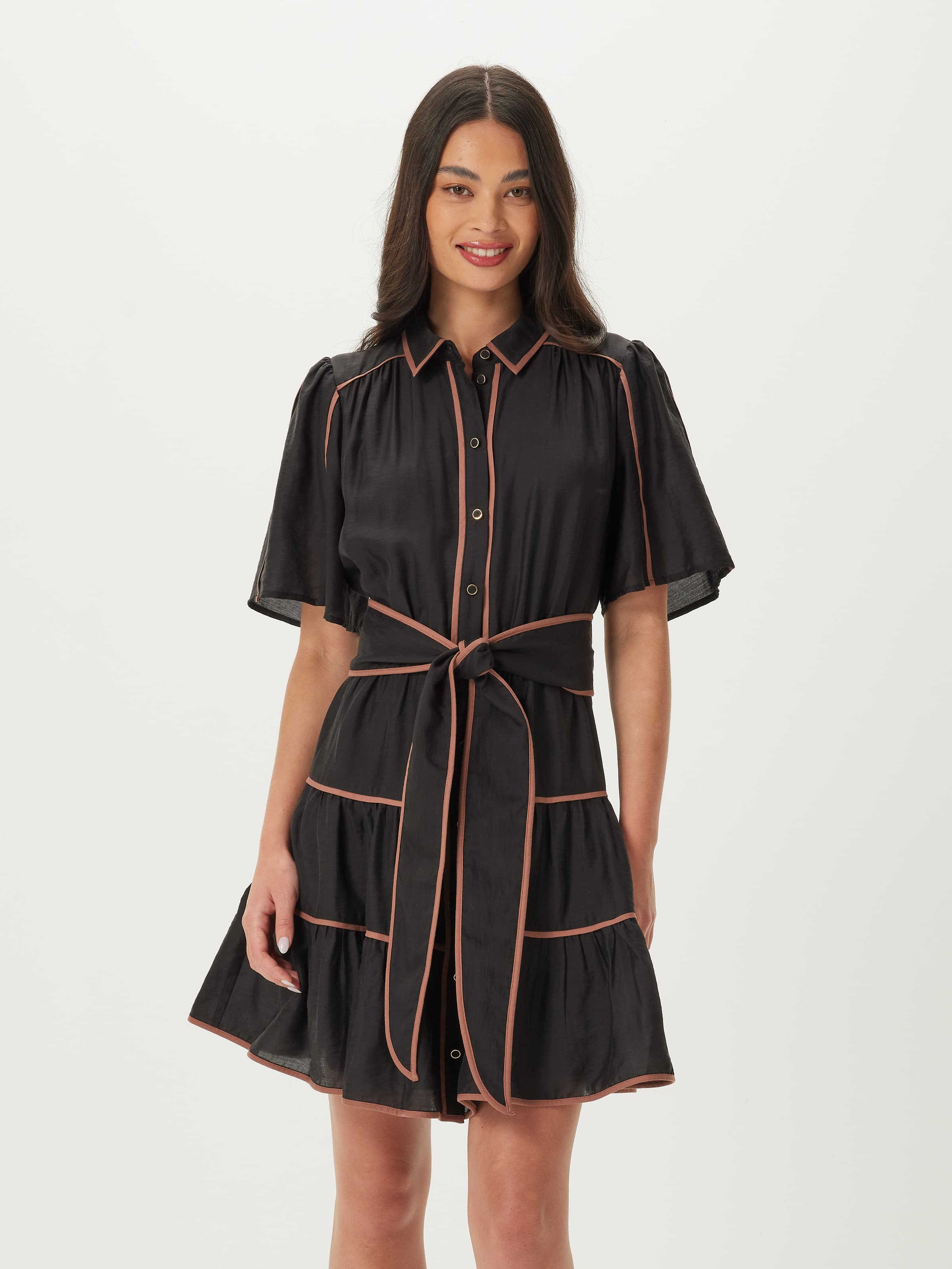 Zosia Binding Short Dress