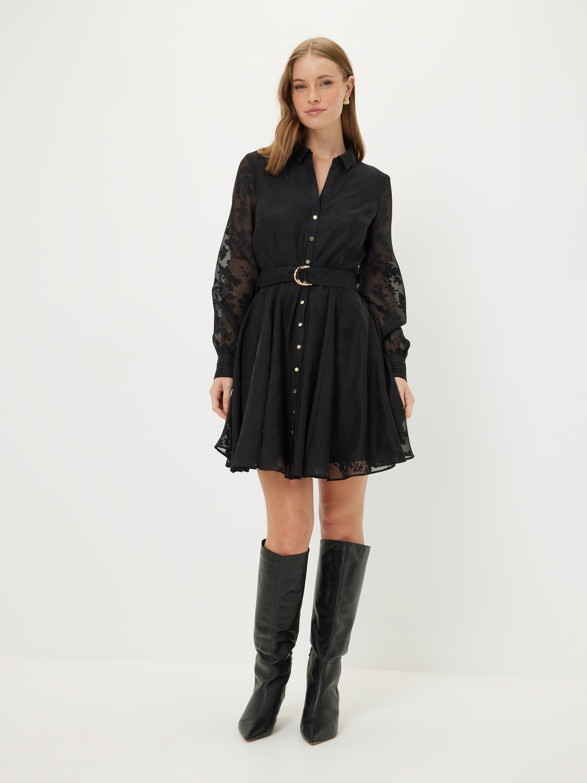 Ophelia Short Shirt Dress